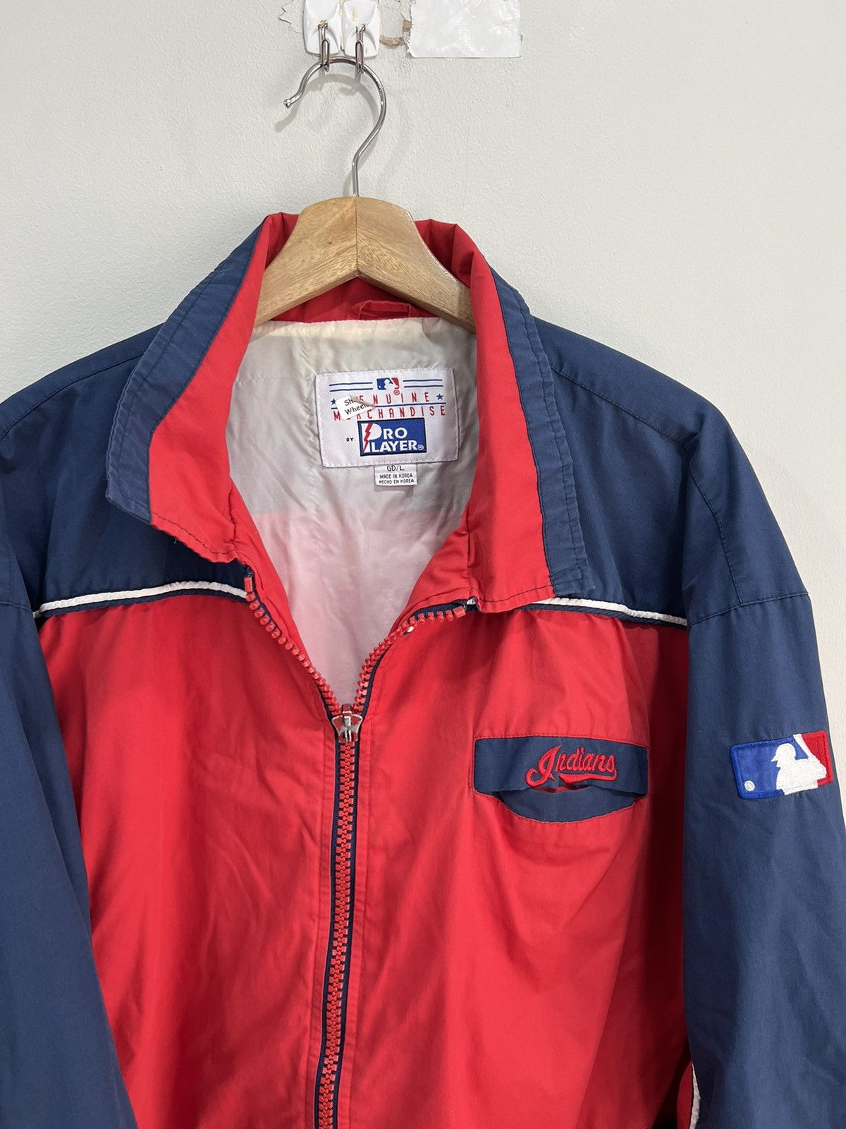 Vintage Vintage Cleveland Indians Jacket Size US L / EU 52-54 / 3 - 3 Thumbnail