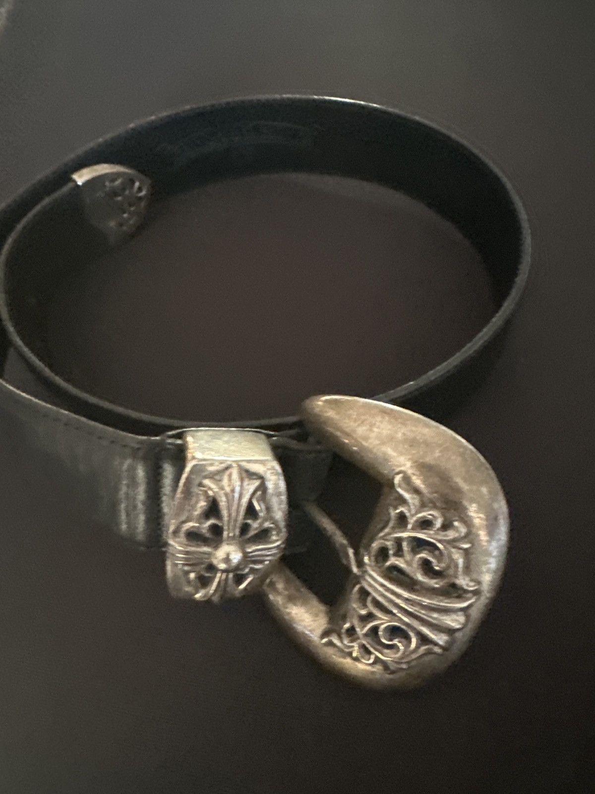 Chrome Hearts Vintage Chrome Hearts 3 piece Western belt 1989 Size 28 - 1 Thumbnail