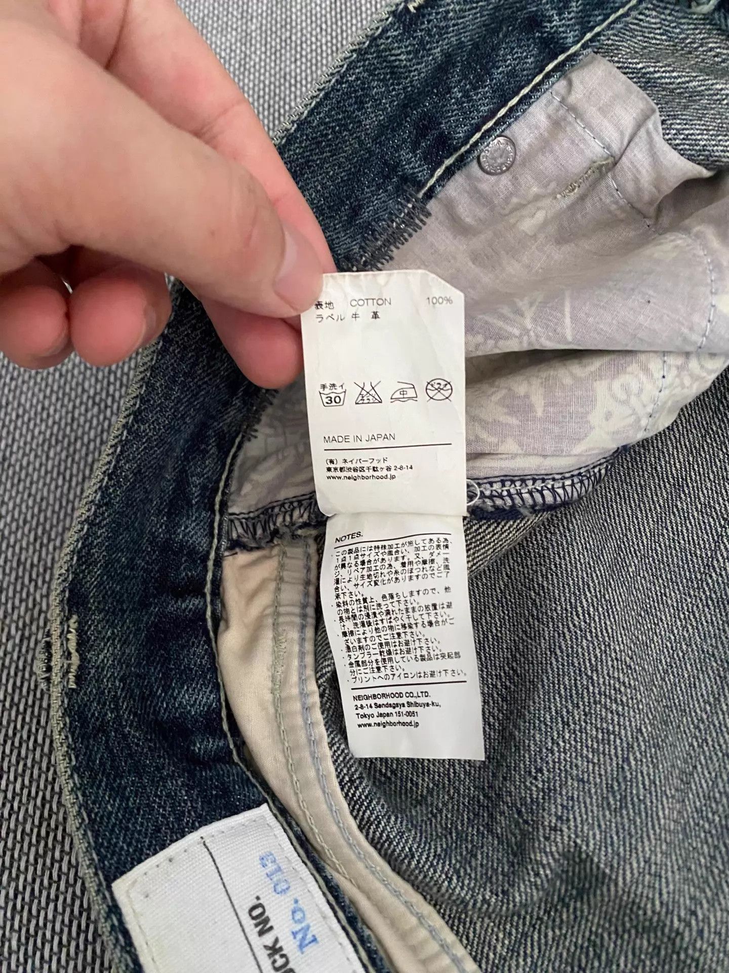 Neighborhood Neighborhood 13ss Anton King Narrow Blue Jeans L Size US 34 / EU 50 - 9 Thumbnail