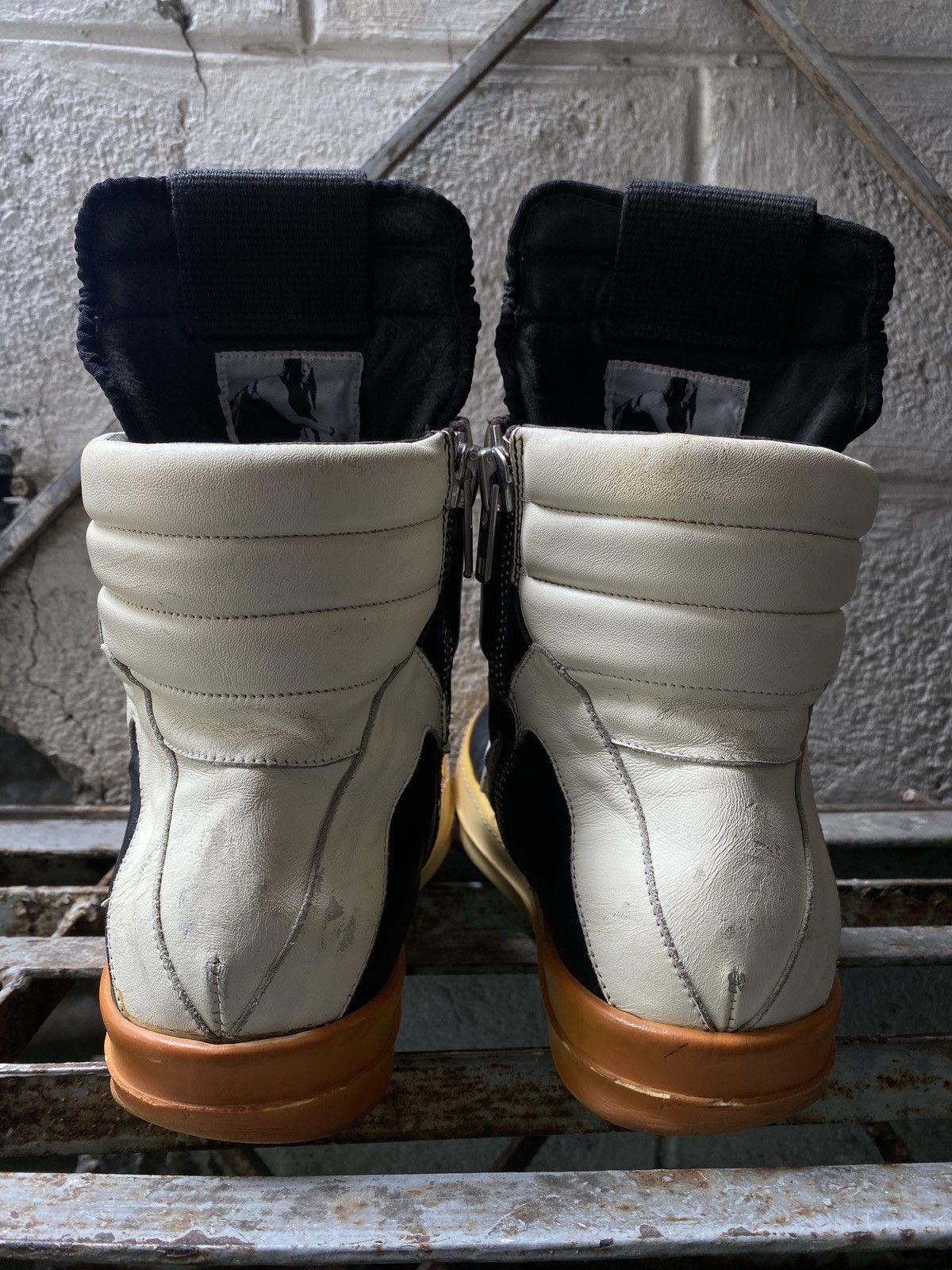 Rick Owens Rick Owens - Mainline - Geobasket High-Top Size US 7 / EU 40 - 7 Thumbnail