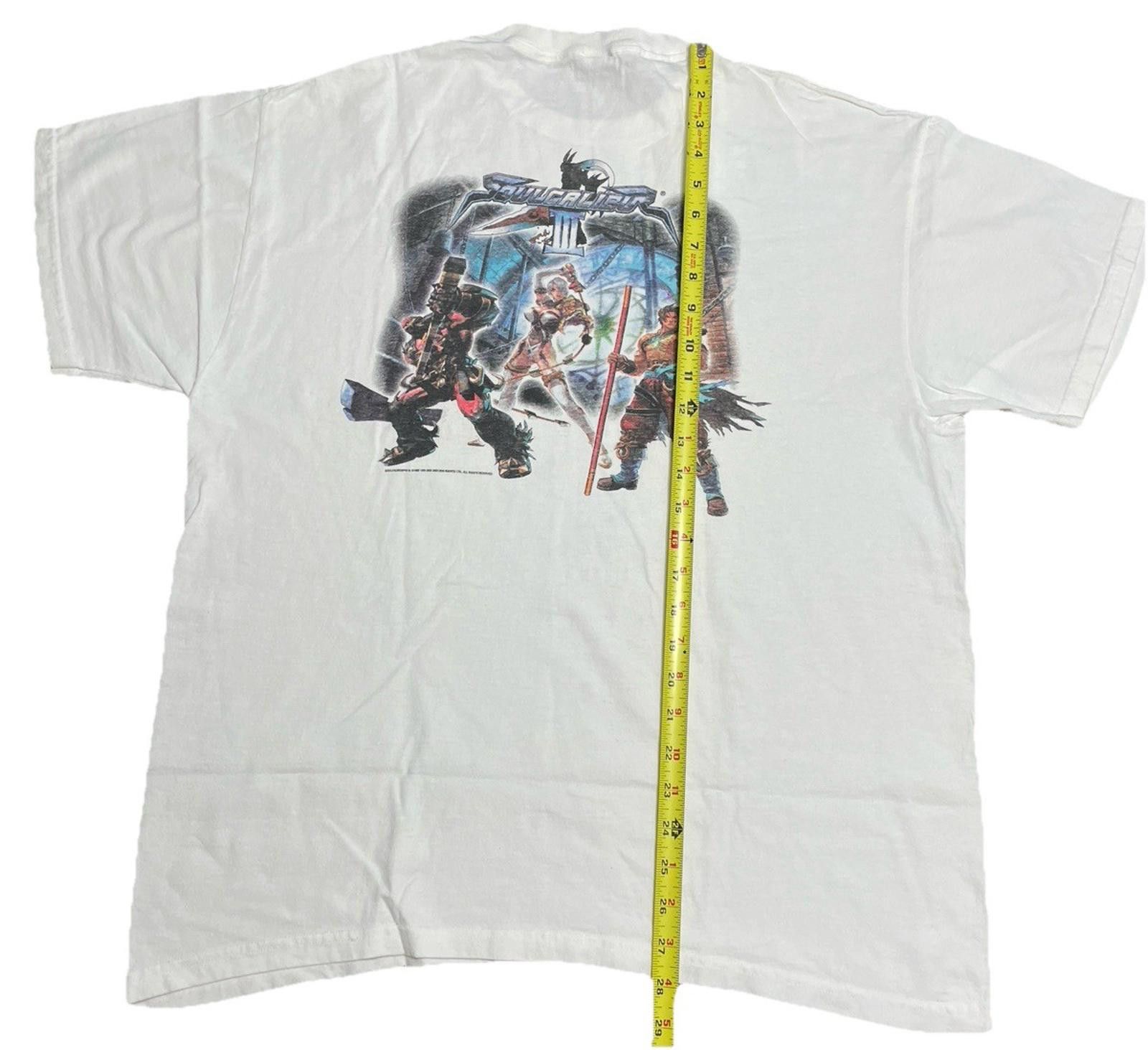 Fruit Of The Loom Vintage Namco Soul Calibur 3 Promo T-Shirt XL Playstation Size US XL / EU 56 / 4 - 8 Thumbnail