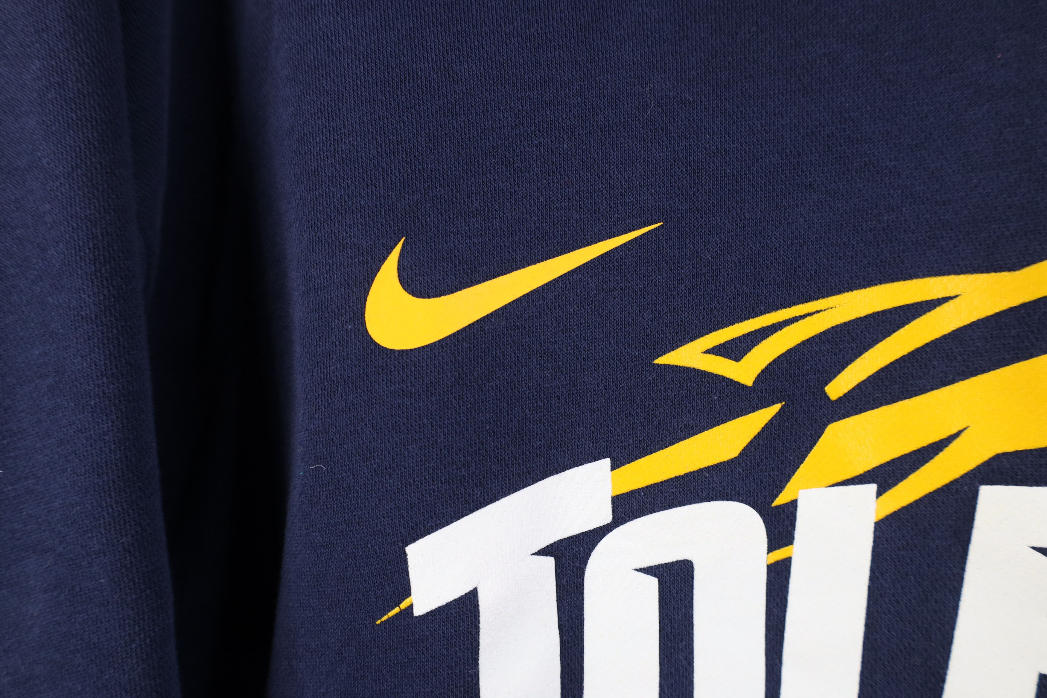 Nike Nike University of Toledo Football Hoodie Sweatshirt Blue Size US L / EU 52-54 / 3 - 5 Thumbnail