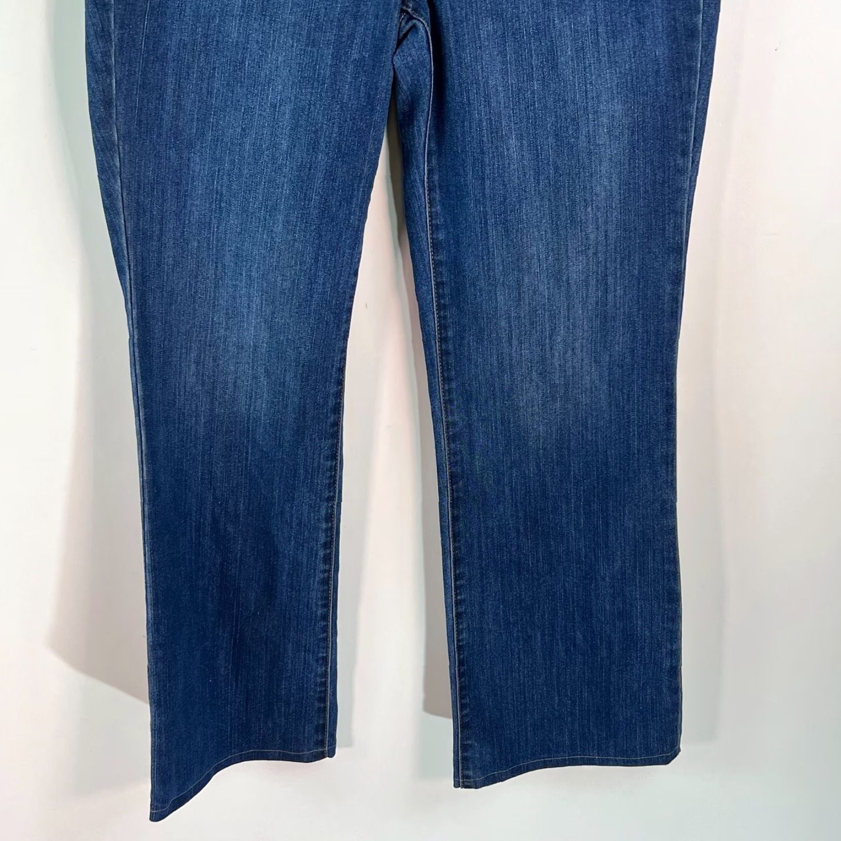 Vintage Christopher & Banks Womens Modern Fit Straight Leg Blue Denim Jeans Size 4 Size 27" / US 4 / IT 40 - 6 Thumbnail