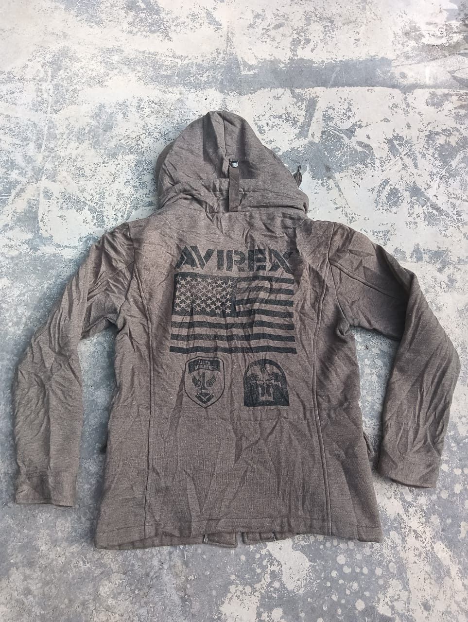 Avirex × Vintage Avirex allied airborne zip up hoodie jacket Size US S / EU 44-46 / 1 - 6 Thumbnail