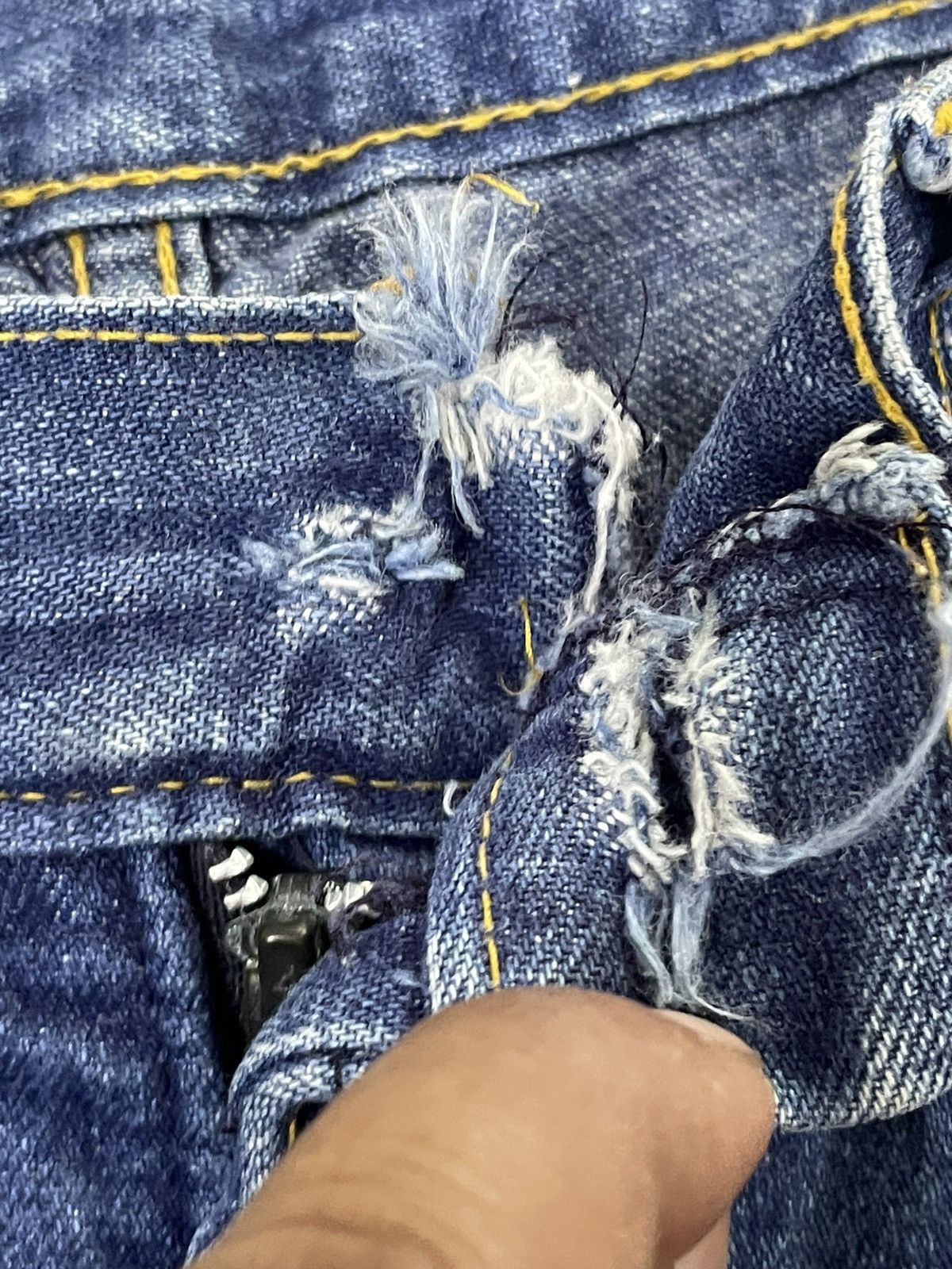 Vintage Vintage 70’s Plushbottom Denim Size 30" / US 8 / IT 44 - 13 Thumbnail