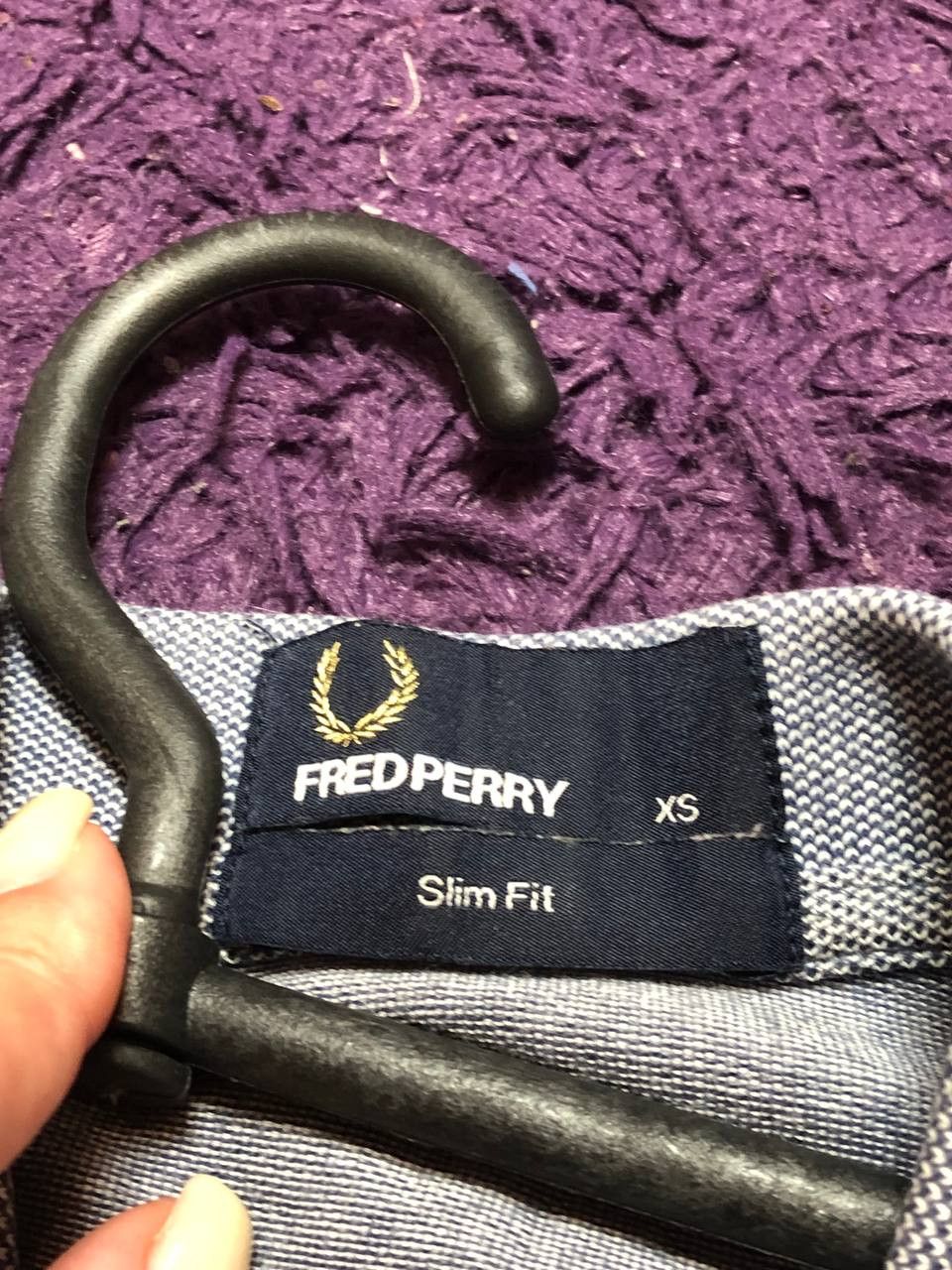 Fred Perry Vintage logo Fred Perry T-shirt Y2K polo slim fit size XS Size US XS / EU 42 / 0 - 2 Thumbnail
