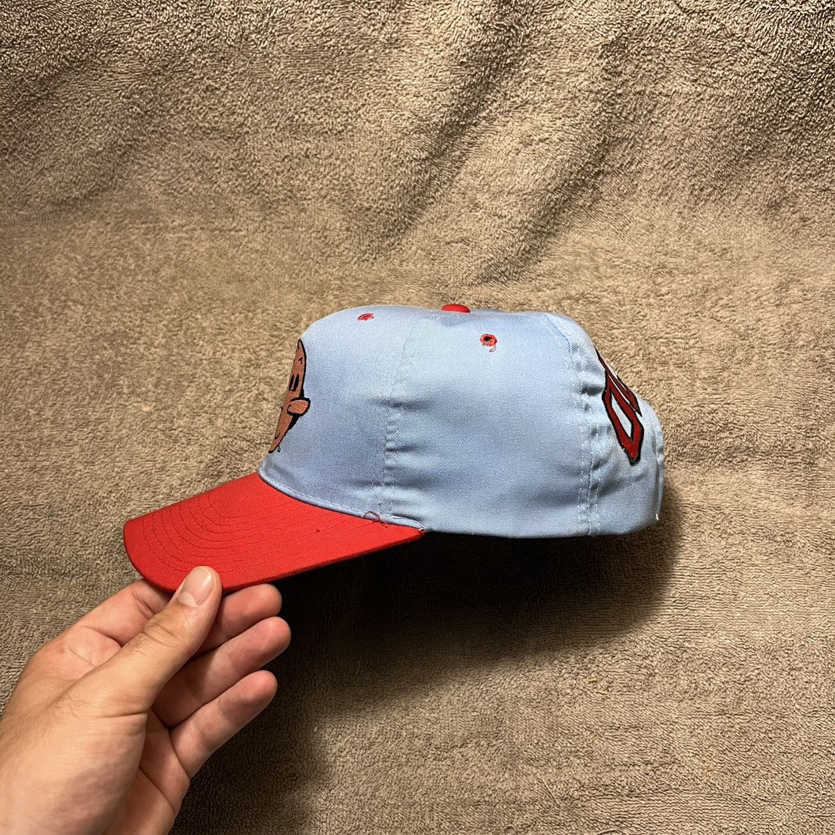 American Needle Vintage 90s Olive Popeye American Needle Snapback Hat Block Size ONE SIZE - 6 Thumbnail