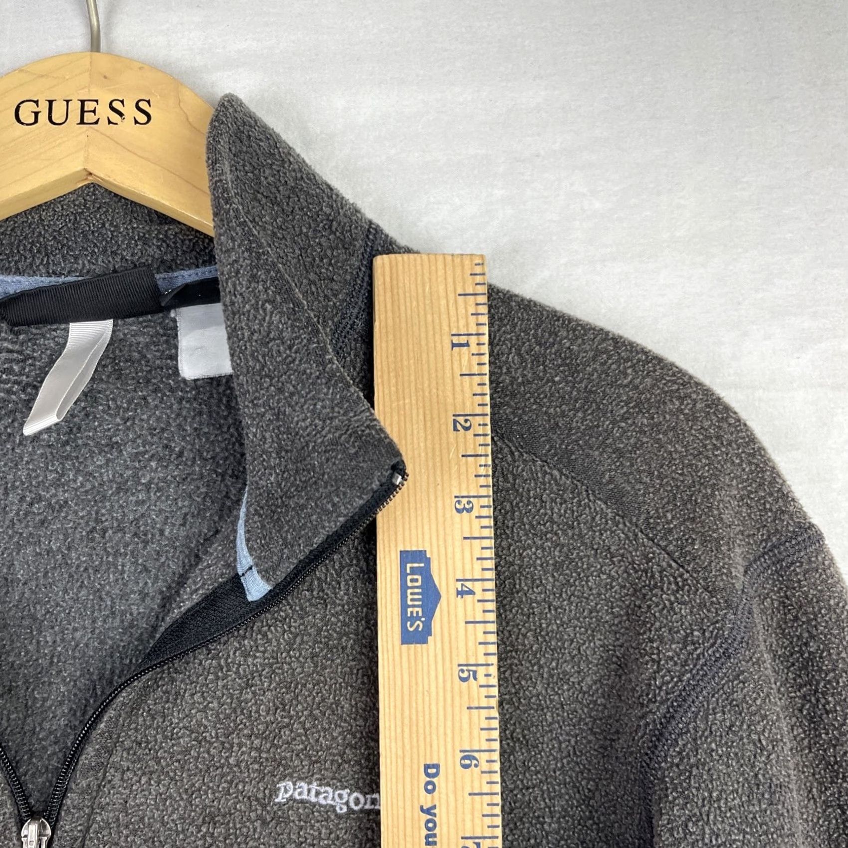 Patagonia Patagonia Jacket Womens Medium Gray Synchilla Zip Up Fleece Made In USA Vintage Size M / US 6-8 / IT 42-44 - 6 Thumbnail