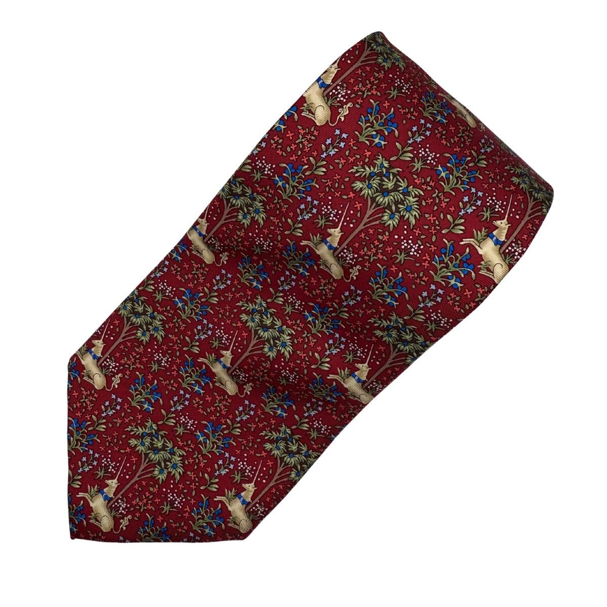 Other The Metropolitan Museum of Art Silk Tie, Red, Like New Size ONE SIZE - 2 Thumbnail
