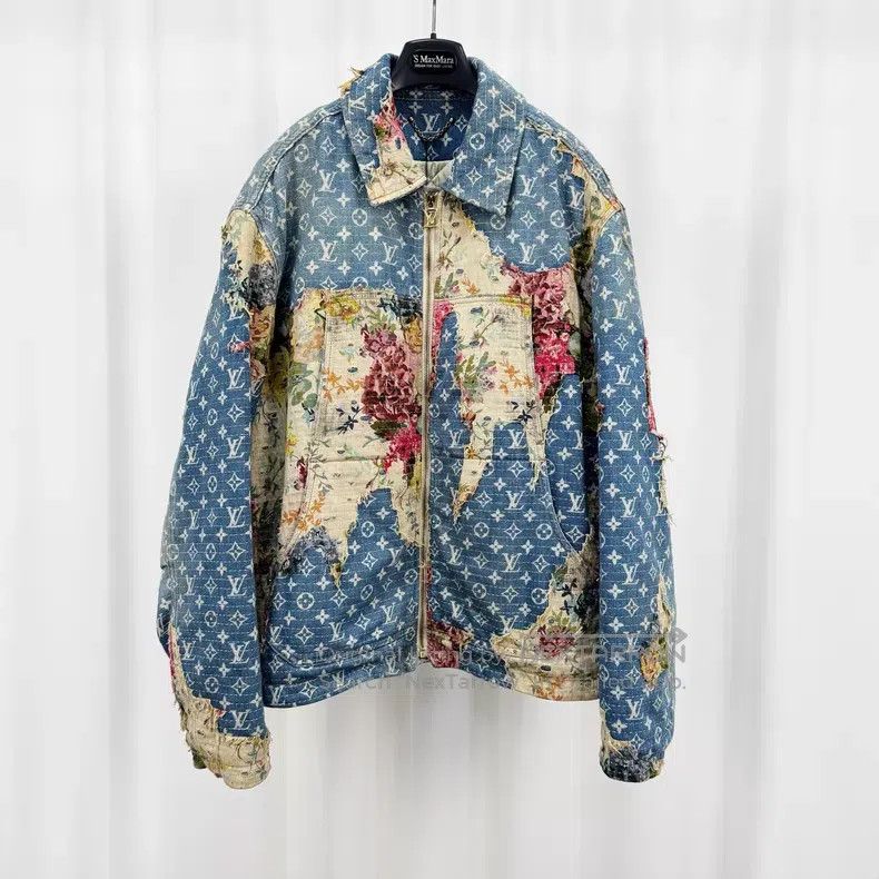 Louis Vuitton Louis Vuitton Floral and Old Flower Cotton Jacket Size US M / EU 48-50 / 2 - 1 Thumbnail