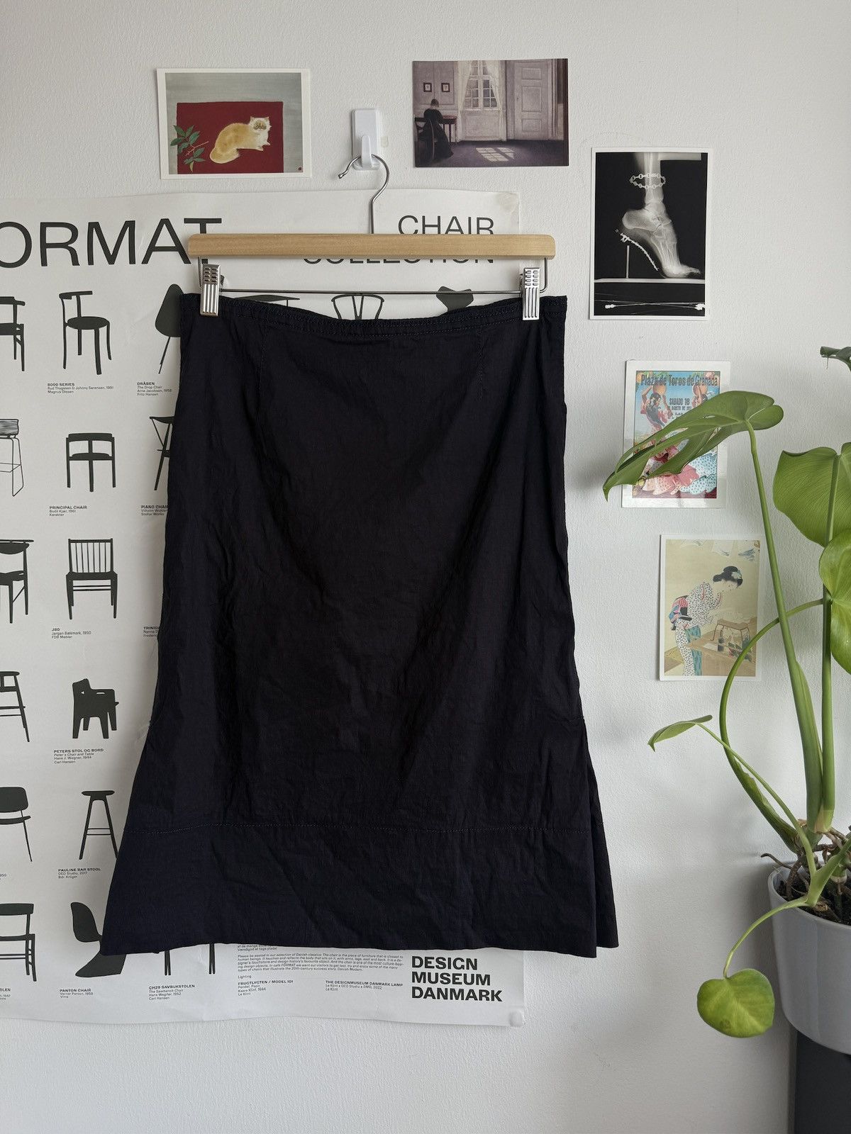 Marc Jacobs × Vintage Vintage y2k Marc Jacobs purple linen skirt archive avantgarde Size 26" / US 2 / IT 38 - 1 Thumbnail
