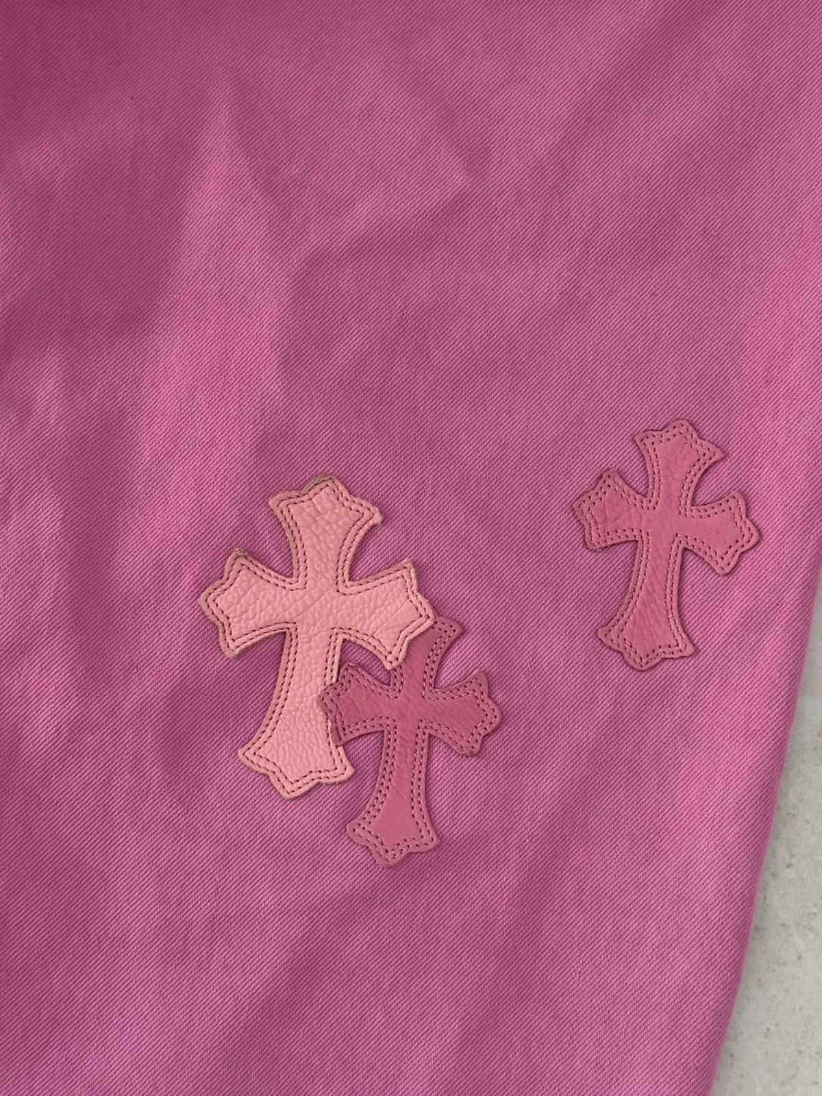 Chrome Hearts Chrome Hearts Pink Sex Record Levis 501 Baggy Sz.34 Size US 34 / EU 50 - 14 Thumbnail