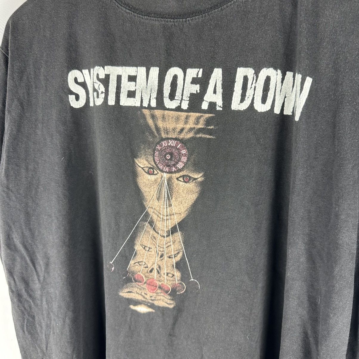Band Tees Vintage Rare System Of A Down Mezmerize Band Shirt Size US S / EU 44-46 / 1 - 4 Thumbnail