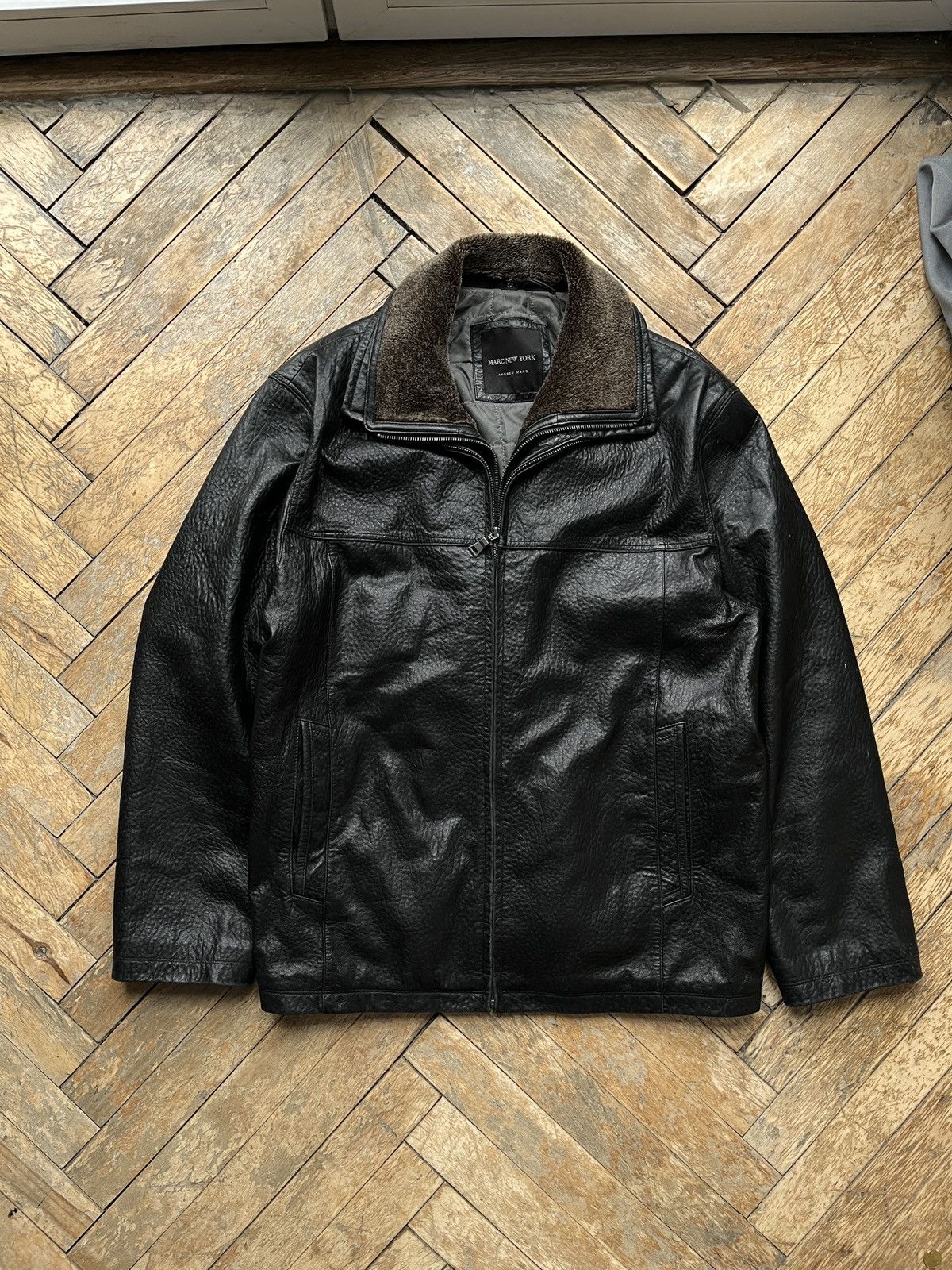 Men's Andrew Marc Leather Jackets | Grailed