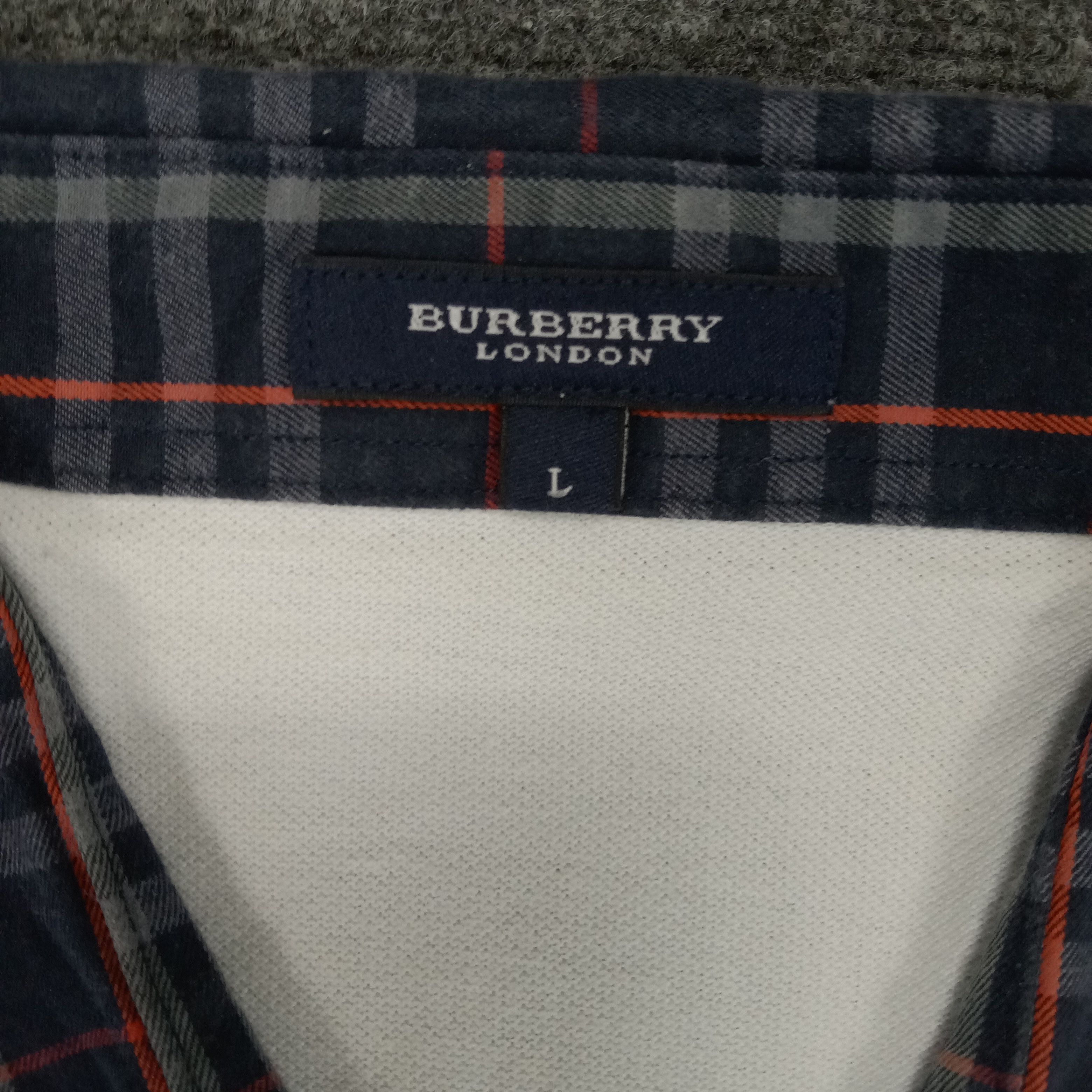 Burberry × Vintage Burberry London Luxury Brand Polos Size US M / EU 48-50 / 2 - 3 Thumbnail