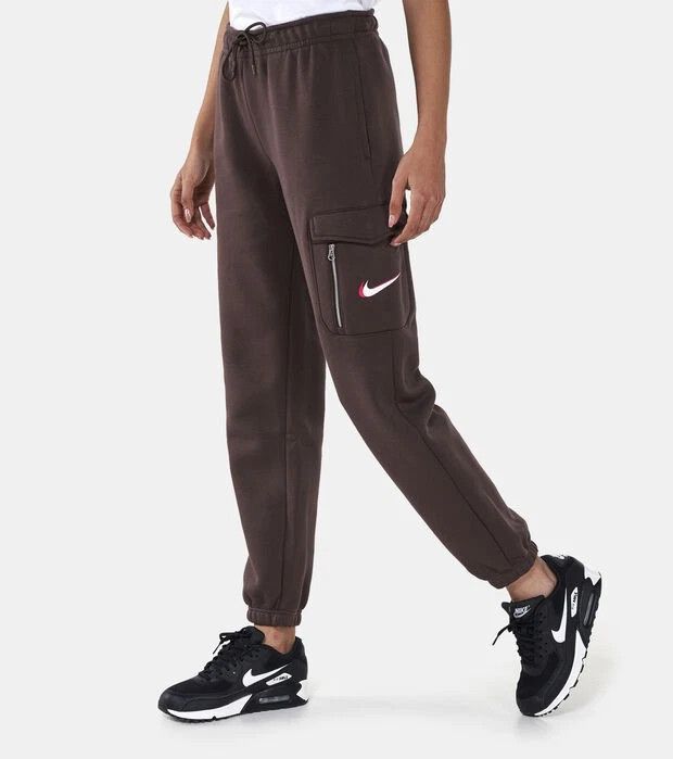 Nike Nike NSW Joggers Loose Fit Unisex Sz L Brown Size US 34 / EU 50 - 4 Thumbnail