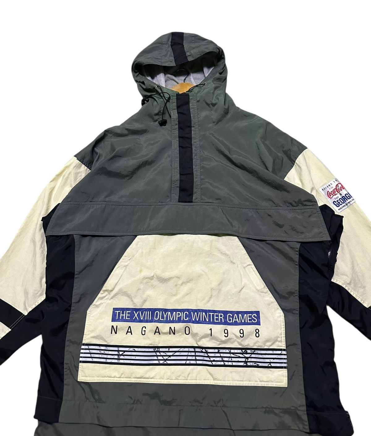 USA Olympics Vintage The XVlll olympic winter games Nagano 1998 jacket Size US XL / EU 56 / 4 - 2 Thumbnail
