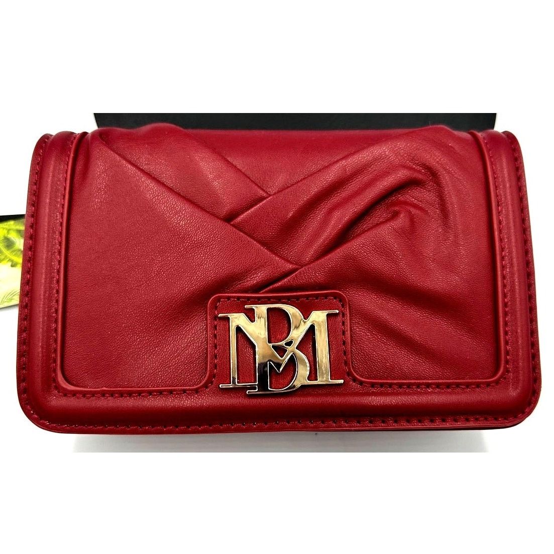 Badgley Mischka Badgley Mischka Pleated Crossbody - Wine Size ONE SIZE - 2 Thumbnail