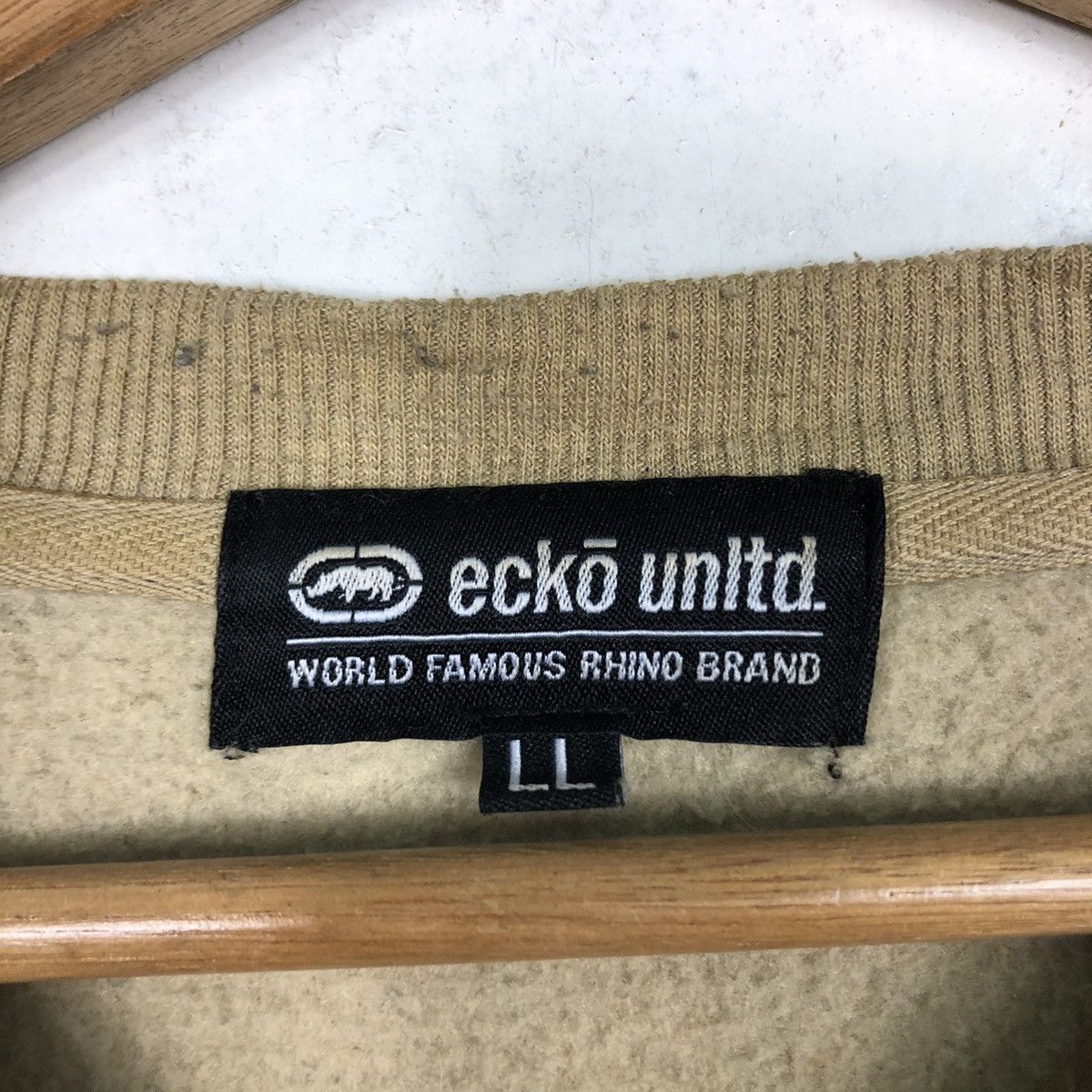 Ecko Unltd. × Vintage 📌Vintage Sweatshirt Ecko Untld Big Logo Over Print Size US L / EU 52-54 / 3 - 16 Thumbnail