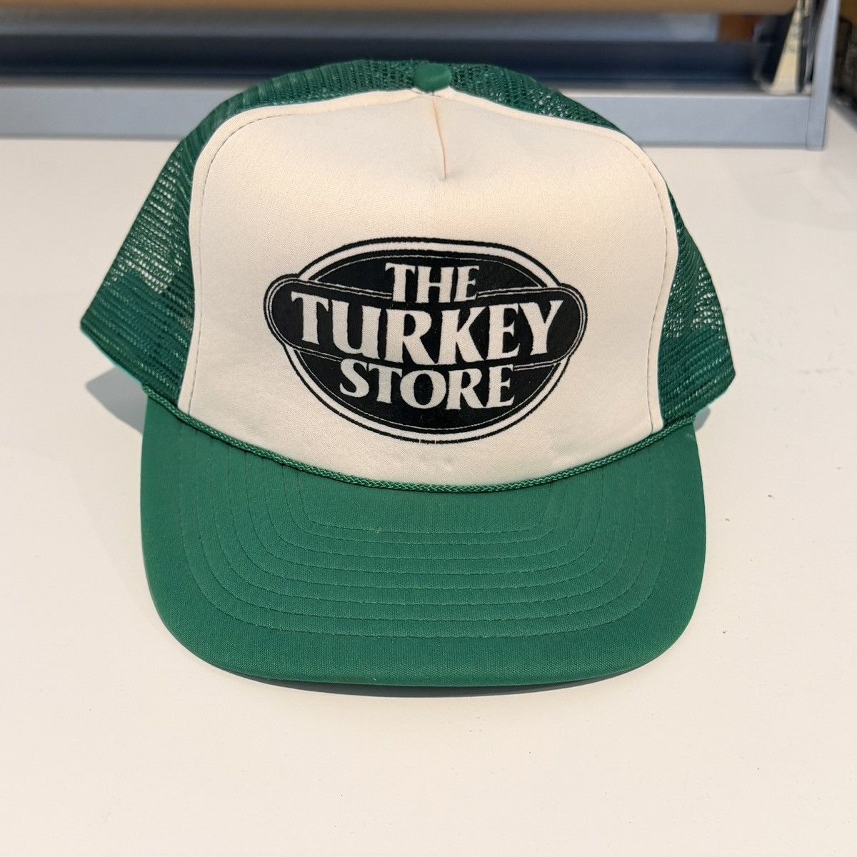 Vintage Vintage The Turkey Store Trucker Hat Snap Back Funny 80s Size ONE SIZE - 1 Thumbnail