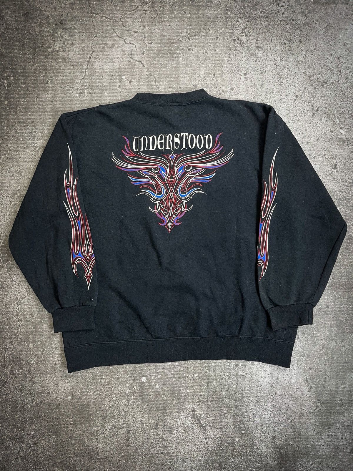 If Six Was Nine Hall Of Fame Tribal Graphic Sweatshirt Size US L / EU 52-54 / 3 - 1 Thumbnail