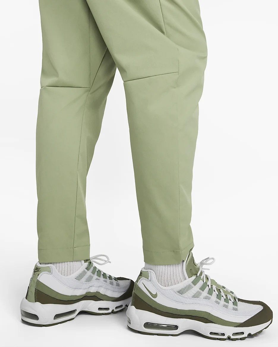 Nike Nike Club Woven Pants Green Taper Leg Size US 32 / EU 48 - 5 Thumbnail
