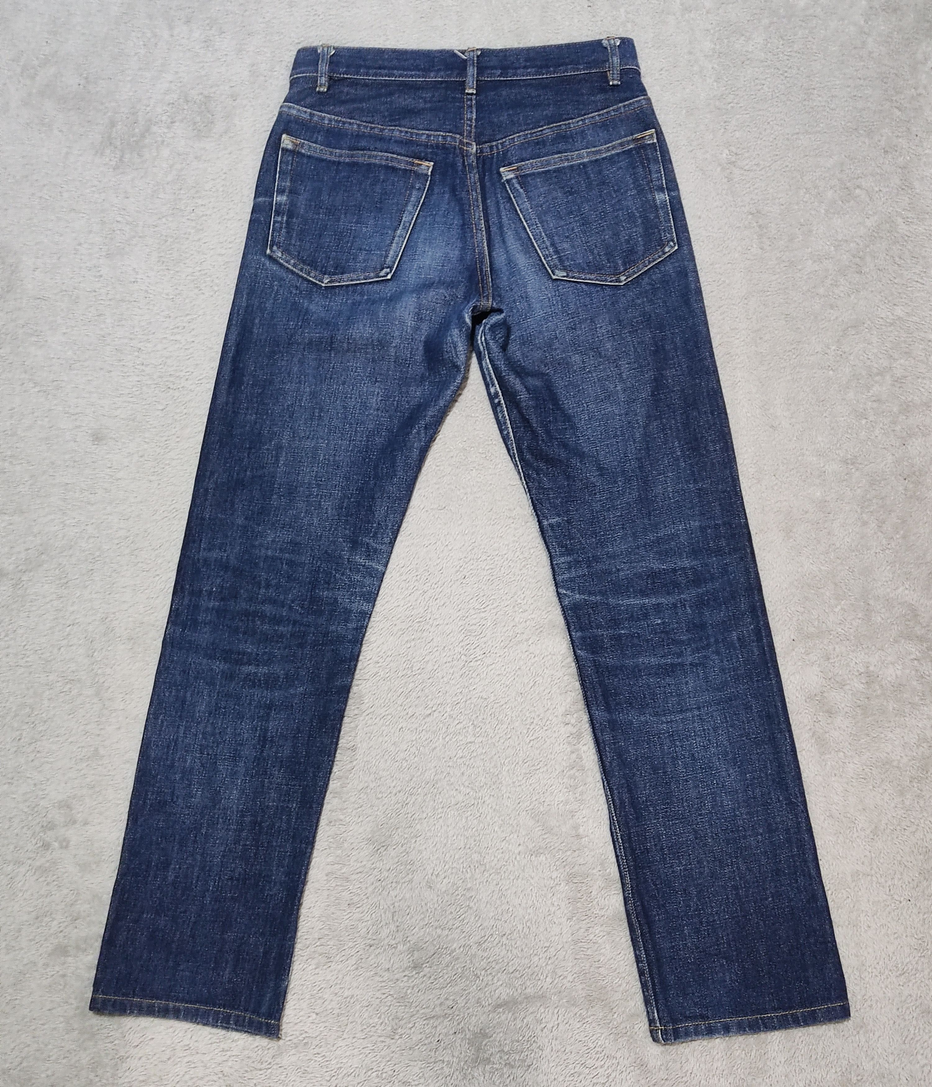 A.P.C. VINTAGE A.P.C. New Standard Selvedge Denim Natural Fades Size US 27 - 12 Thumbnail