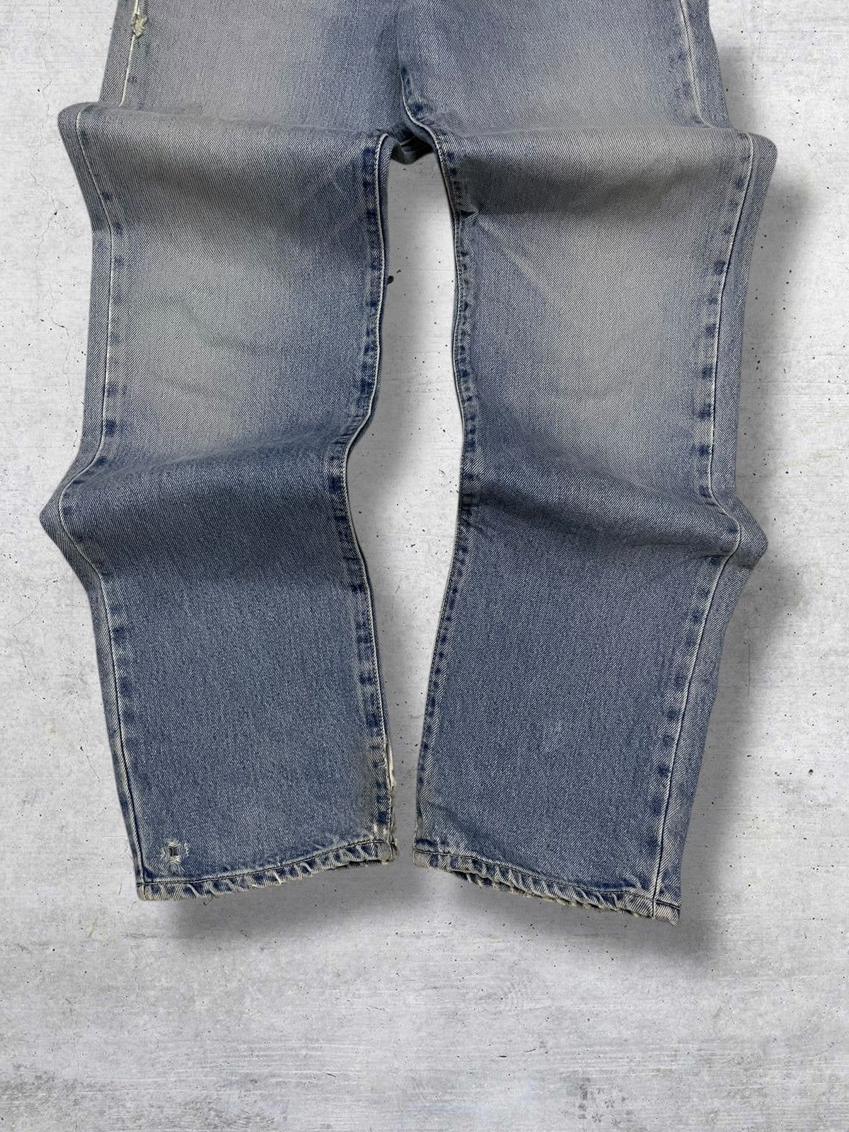 Edwin VINTAGE EDWIN DESIGNER 90S OG JAPAN BLUEWASHED DISTRESSED Size US 29 - 3 Thumbnail