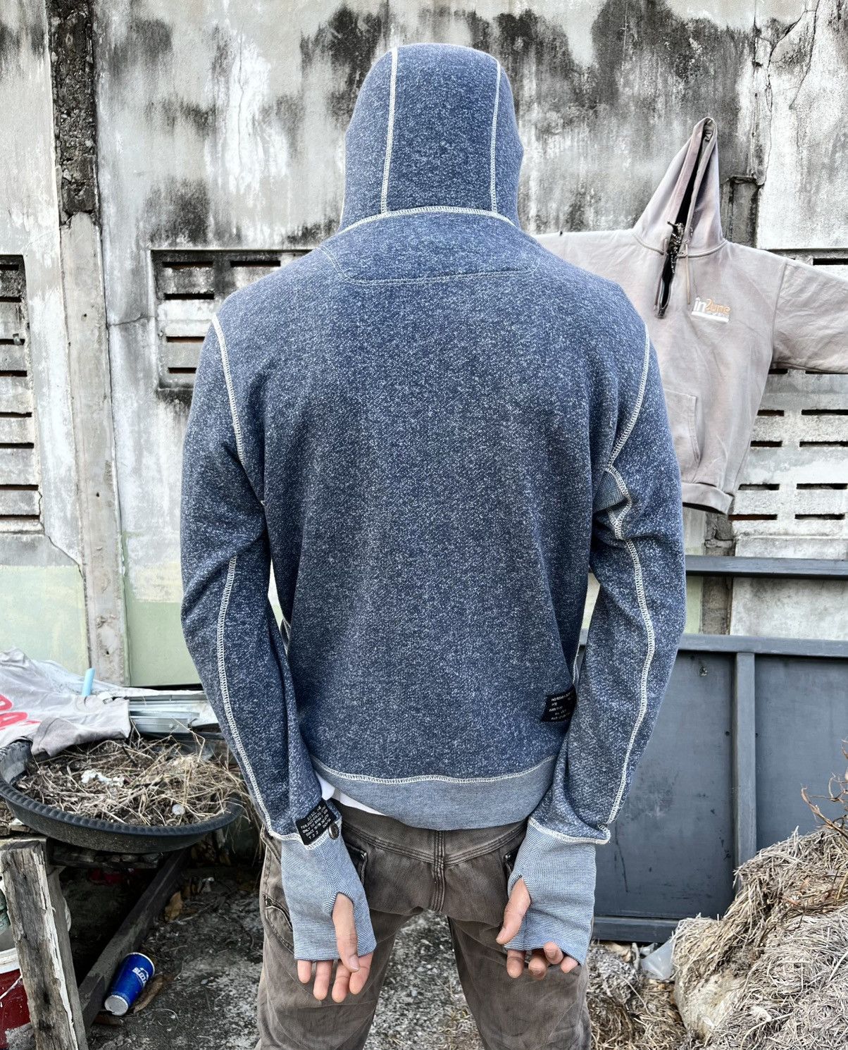 If Six Was Nine VINTAGE DIESEL ITEM KNIT BONO AND NINJA HOODIE Size US M / EU 48-50 / 2 - 4 Thumbnail