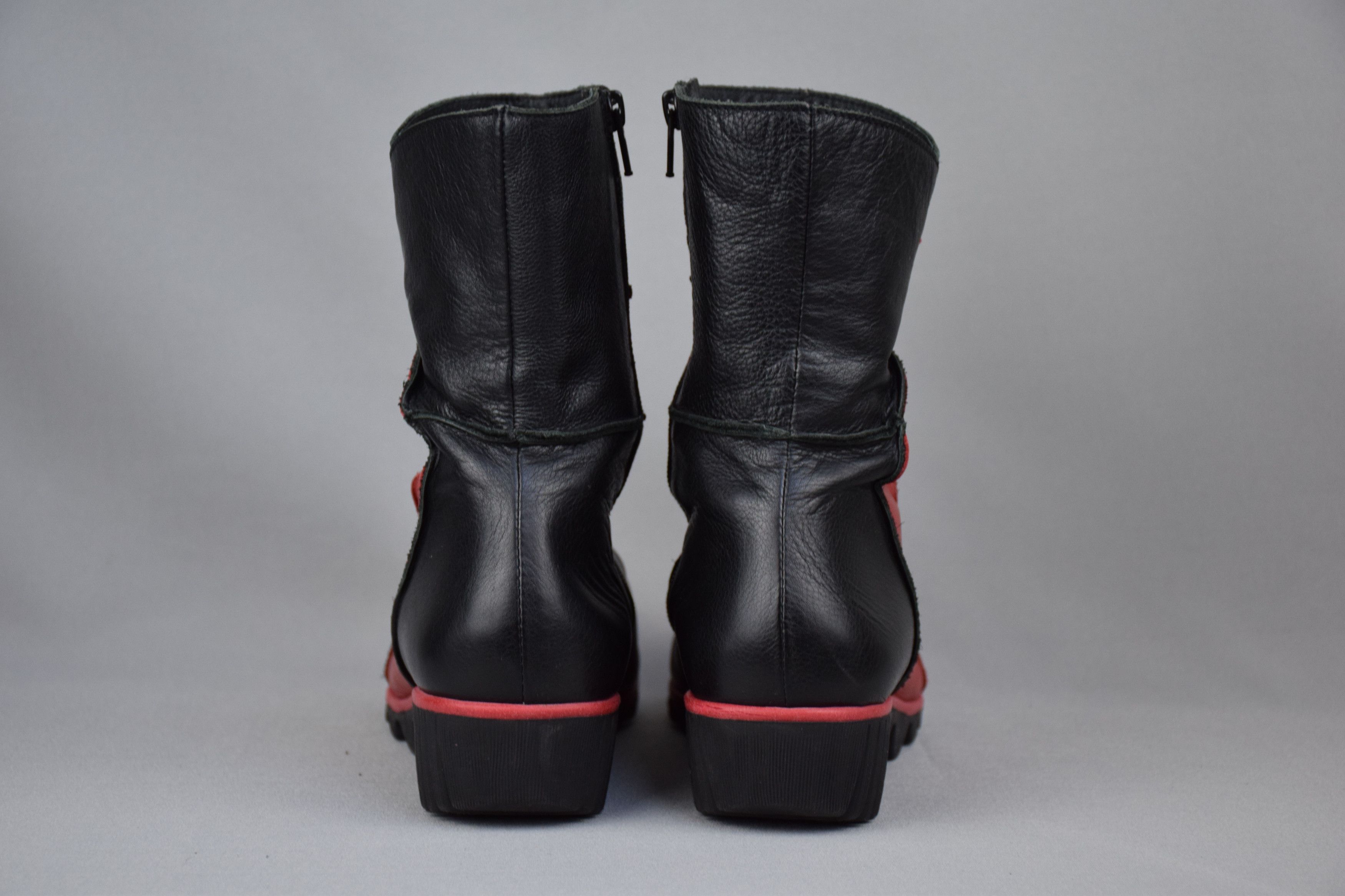 Other Clamp Boots Women's Leather Biker Shoes US 8 UK 6 EU 39 Size US 8 / IT 38 - 7 Thumbnail
