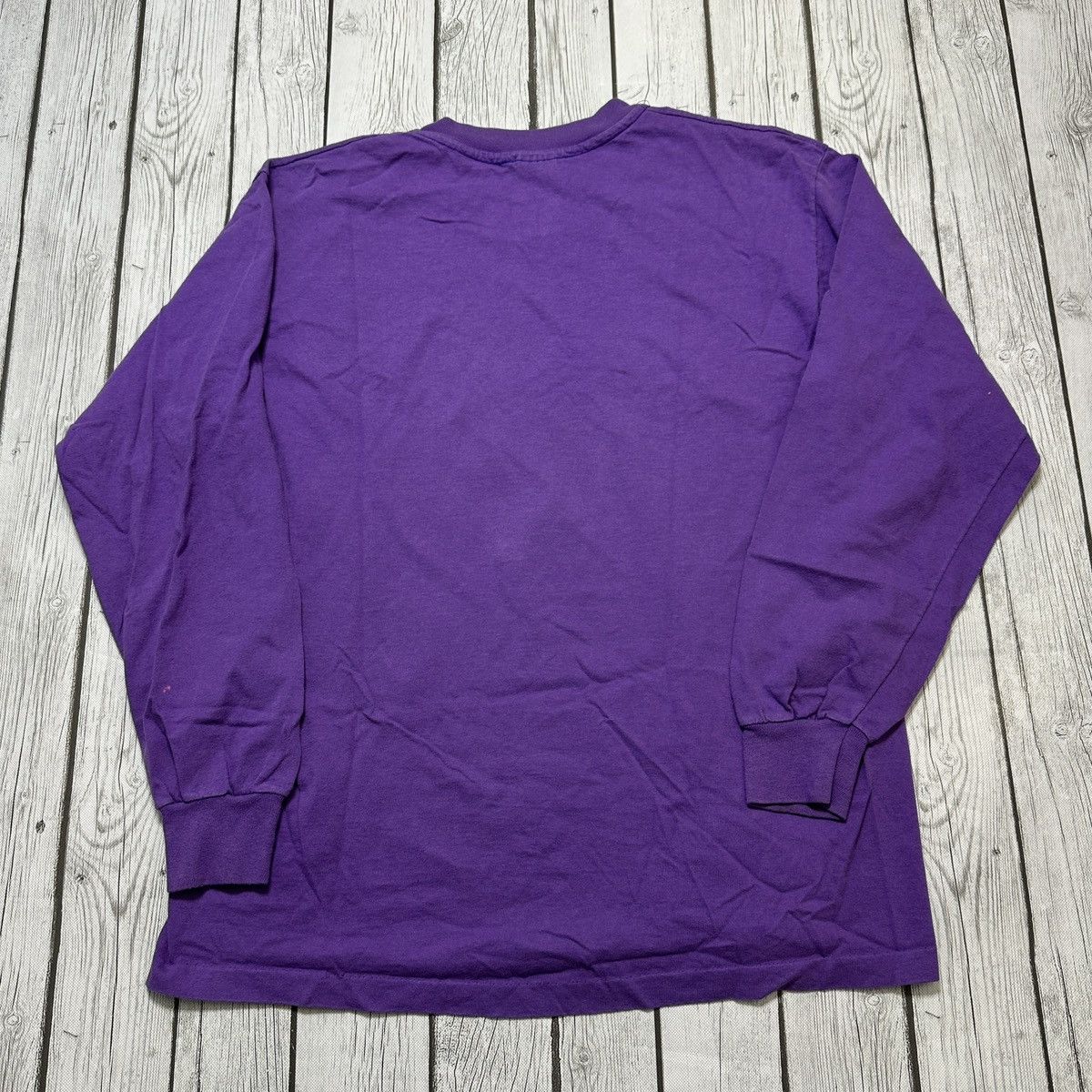 Anvil × Vintage Vintage Anvil long sleeve blank tee Size US XL / EU 56 / 4 - 2 Thumbnail