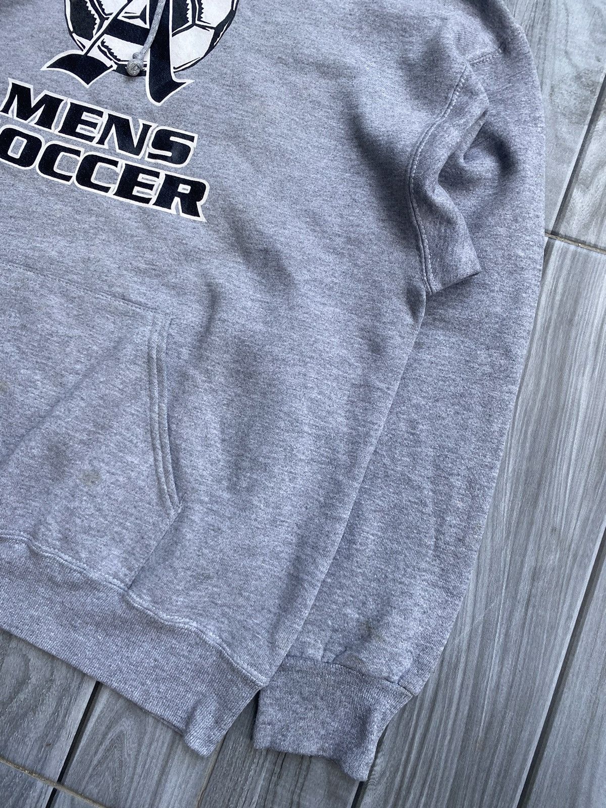 Jerzees × Vintage Vintage jerzees mens soccer hoodie Size US L / EU 52-54 / 3 - 3 Thumbnail