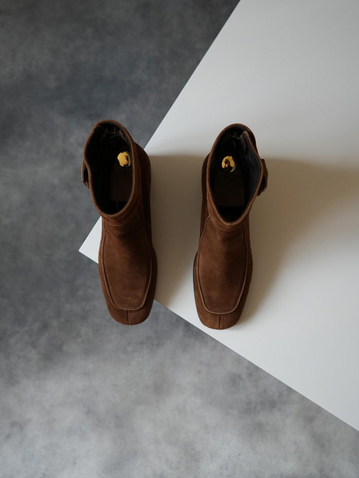 Saint Laurent Paris Saint Laurent Ancle Suede Buckle Boots WOMEN US6.5 Size US 6.5 / IT 36.5 - 8 Thumbnail