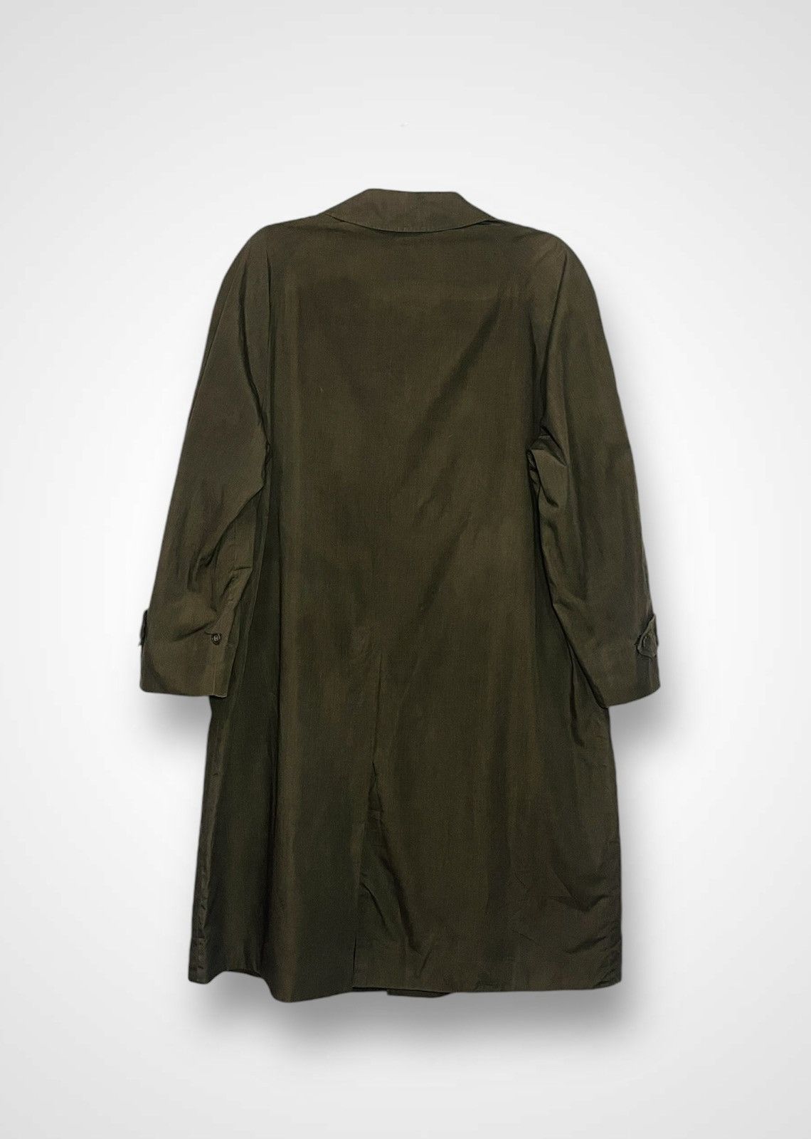 Burberry × Vintage Vintage Burberry Made in England Trench Coat (12) Size US L / EU 52-54 / 3 - 2 Thumbnail