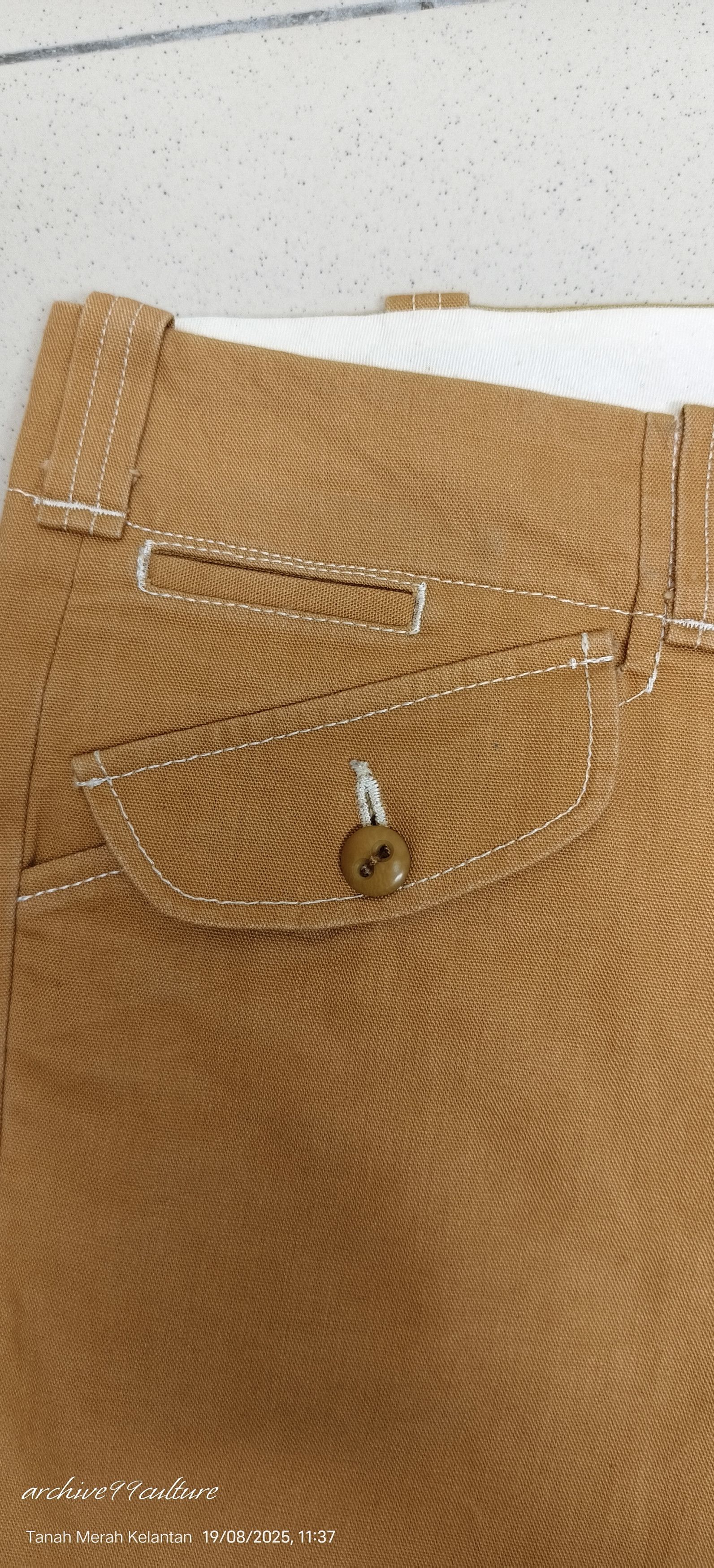 Japanese Brand Archive M Sixteen M-16 Cotton duck hunting trousers Size US 32 / EU 48 - 12 Thumbnail
