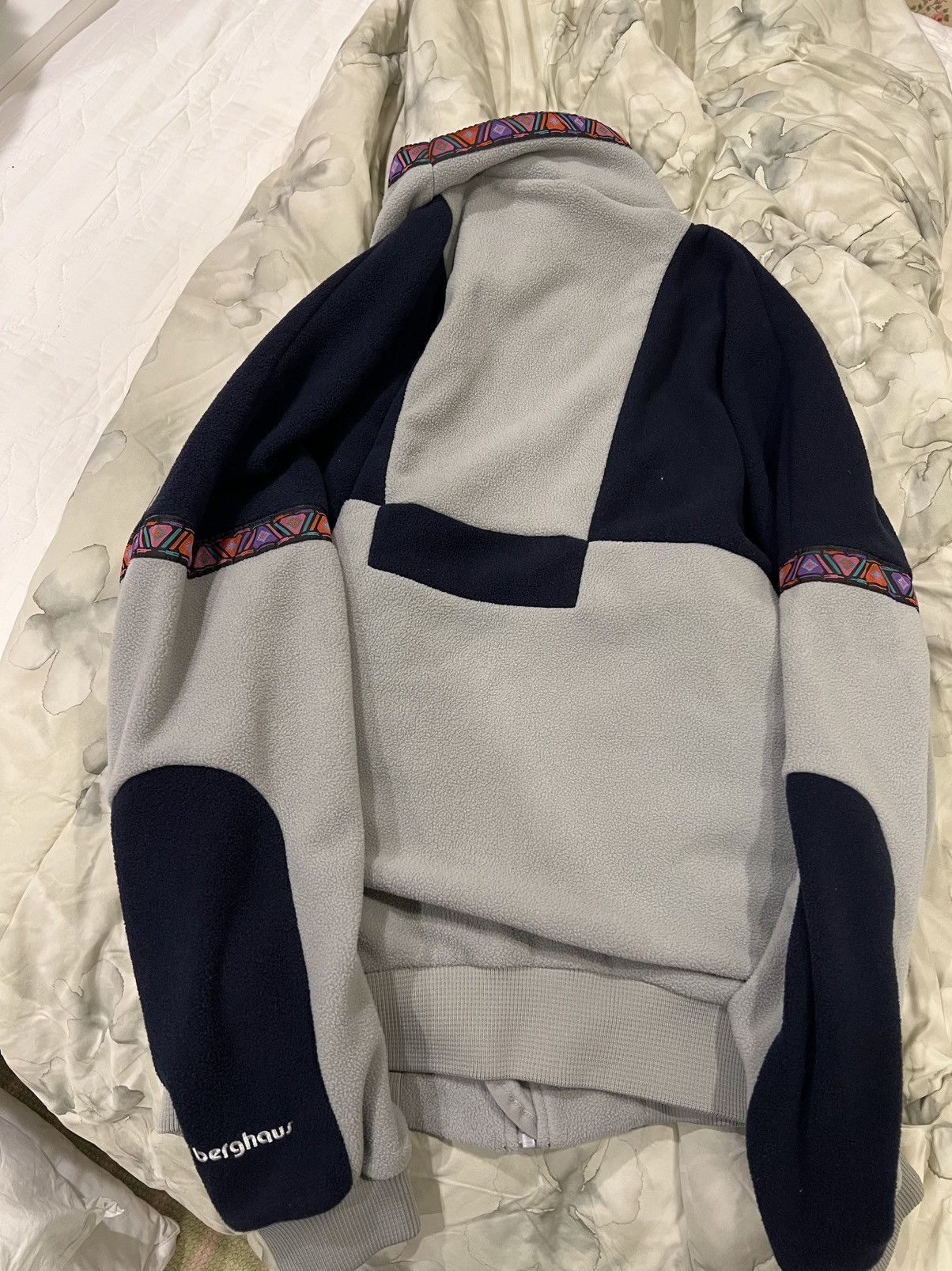 Palace Palace Berghaus Fleece Grey/Purple Size US L / EU 52-54 / 3 - 2 Thumbnail