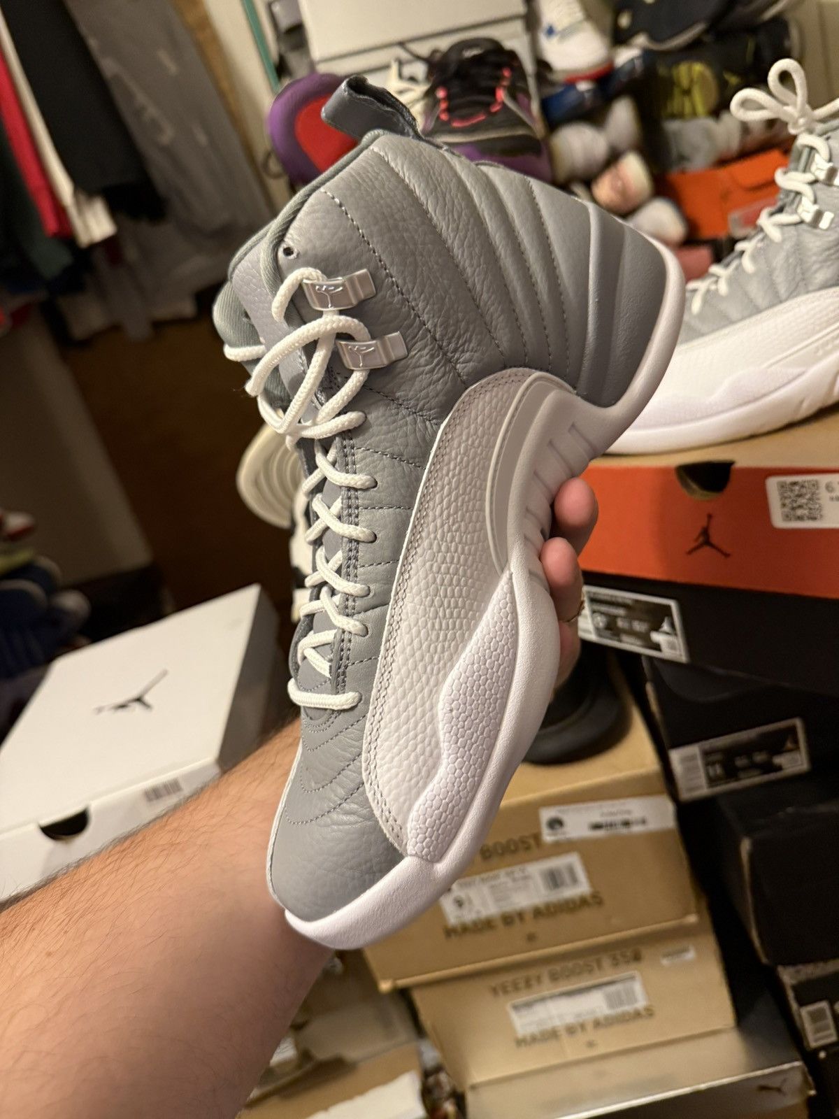 Jordan Brand Jordan retro 12 wolf grey size 8.5 Size US 8.5 / EU 41-42 - 3 Thumbnail
