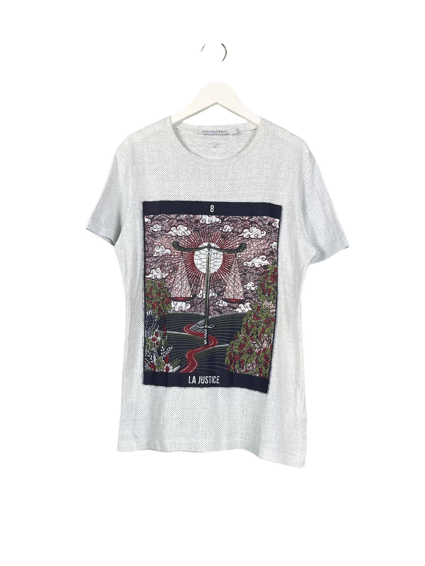 Dior Dior Tarot La Justice T-Shirt Size XS Size US XS / EU 42 / 0 - 1 Thumbnail
