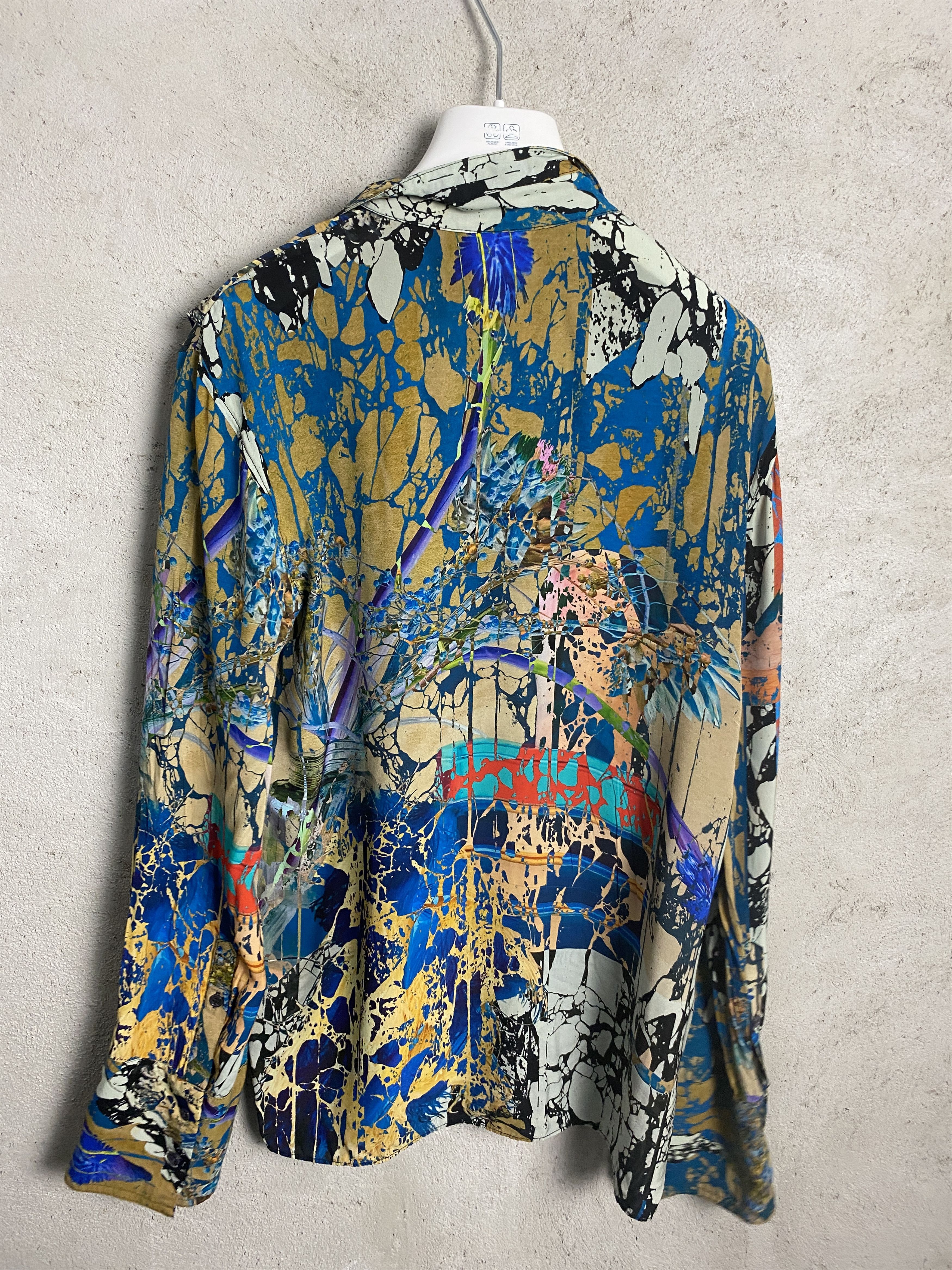 H&M H&M Studio AW2020 viscose multicolor shirt button ups Size XS / US 0-2 / IT 36-38 - 6 Thumbnail