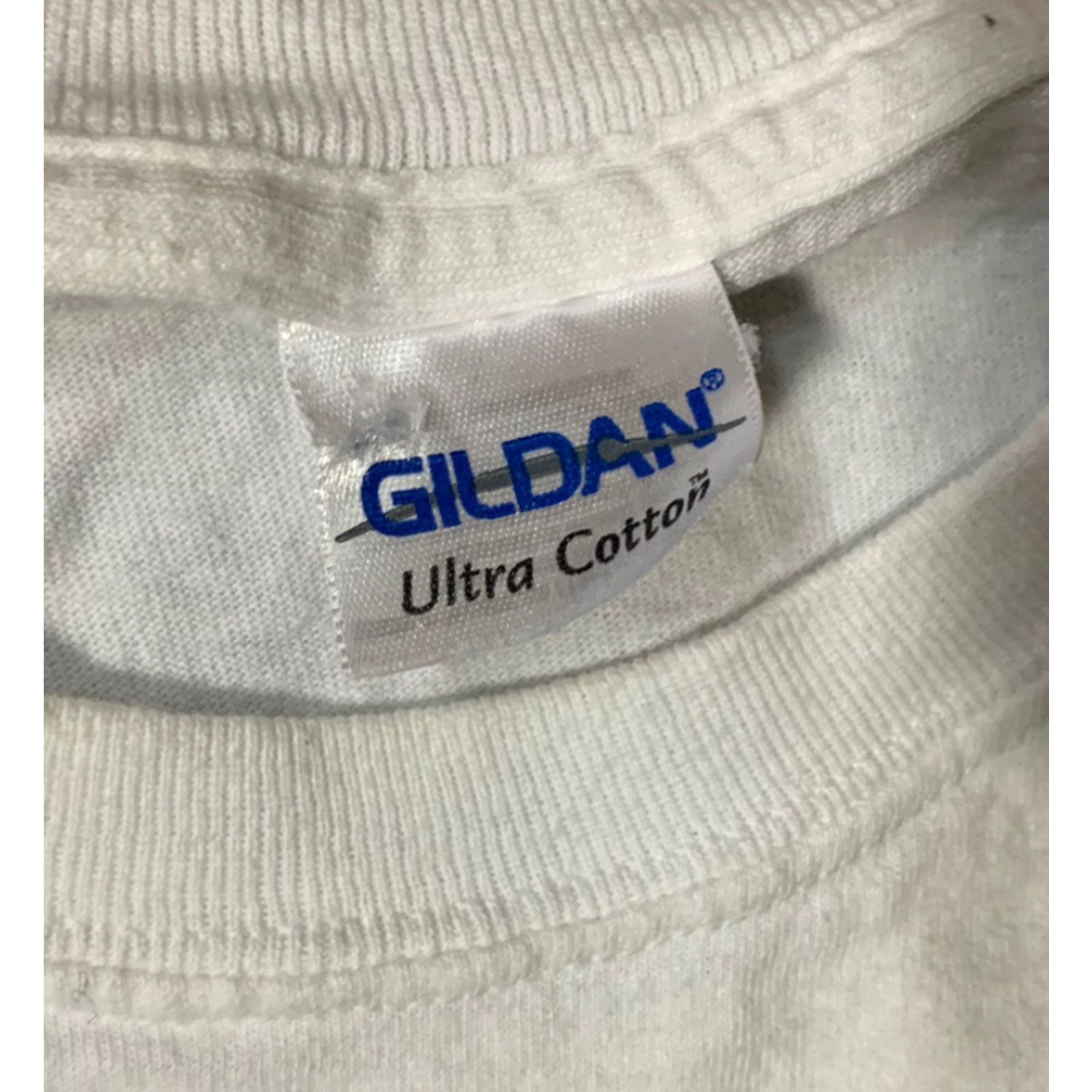 Gildan Gildan Men's White Double Sided T Shirt XL Size US XL / EU 56 / 4 - 4 Thumbnail