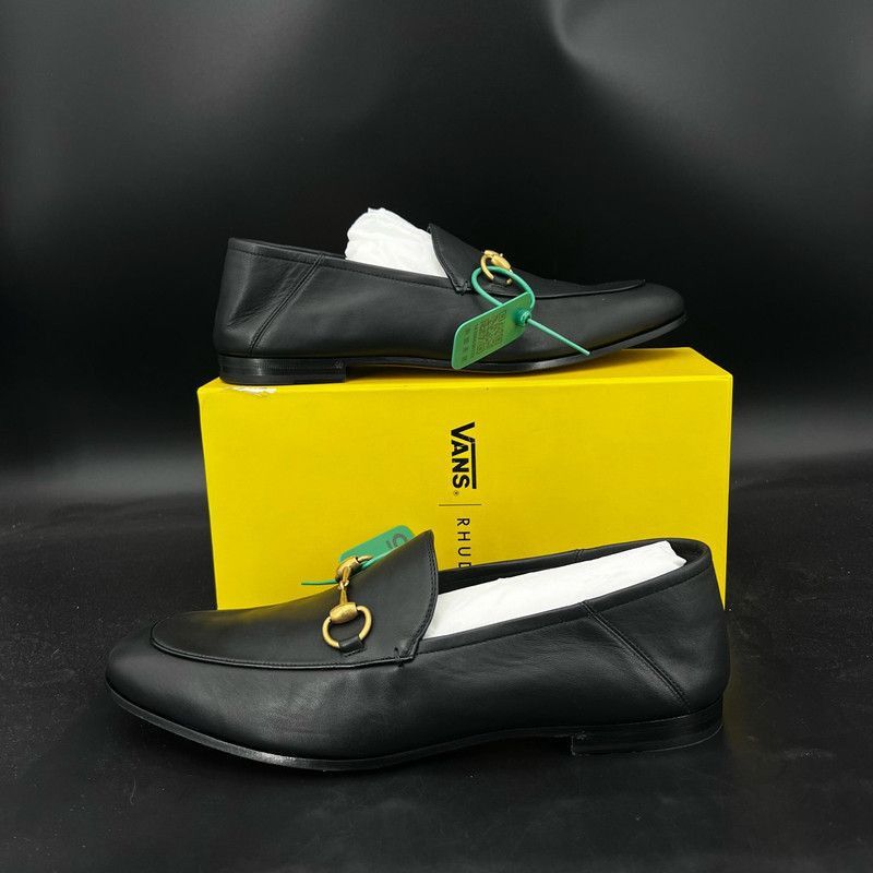Gucci Gucci Horsebit Men's Casual Shoes in Black - Size US 10.5 / EU 43-44 - 7 Thumbnail