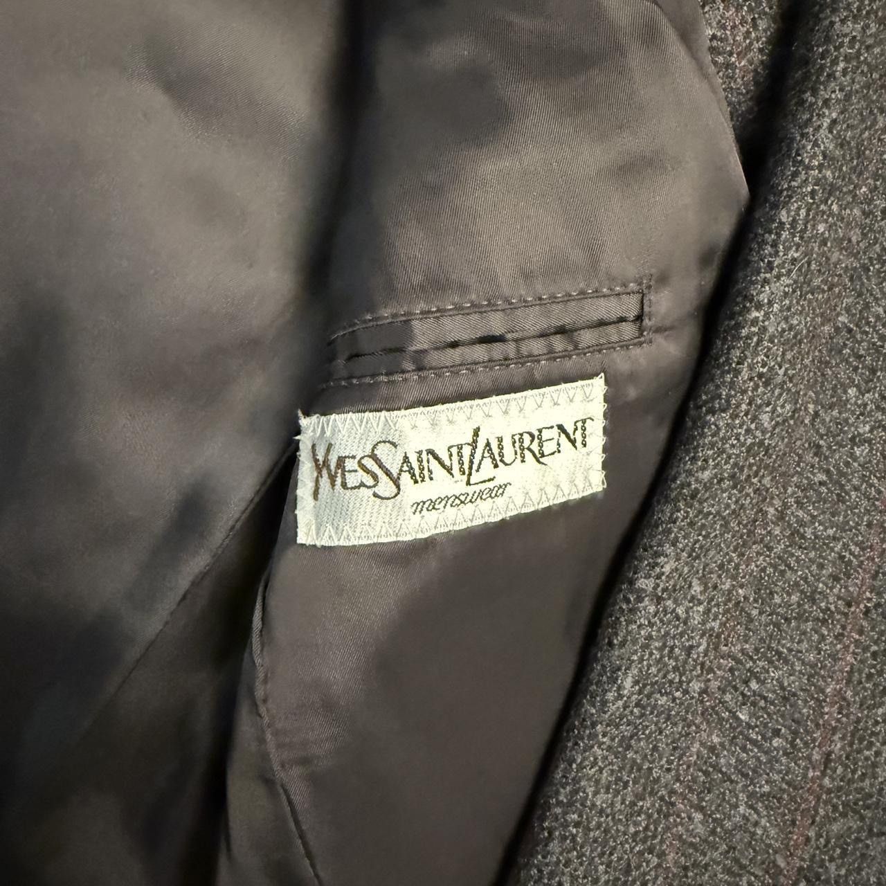 Yves Saint Laurent Vintage YSL blazer- 100% Wool Size 44L - 5 Thumbnail
