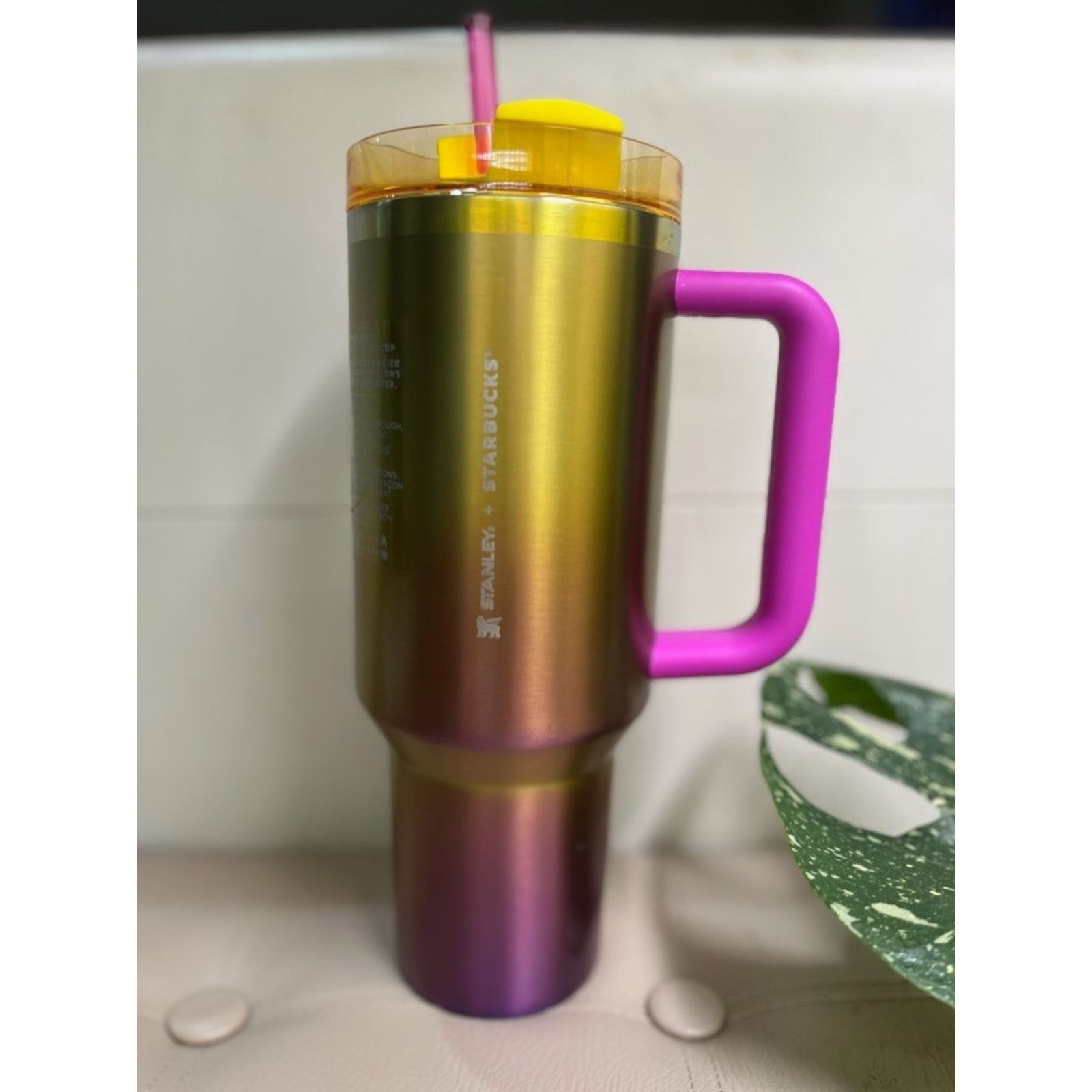 Other Stanley x Starbucks Sunset 40 oz Stainless Steel H2.0 Size ONE SIZE - 1 Thumbnail