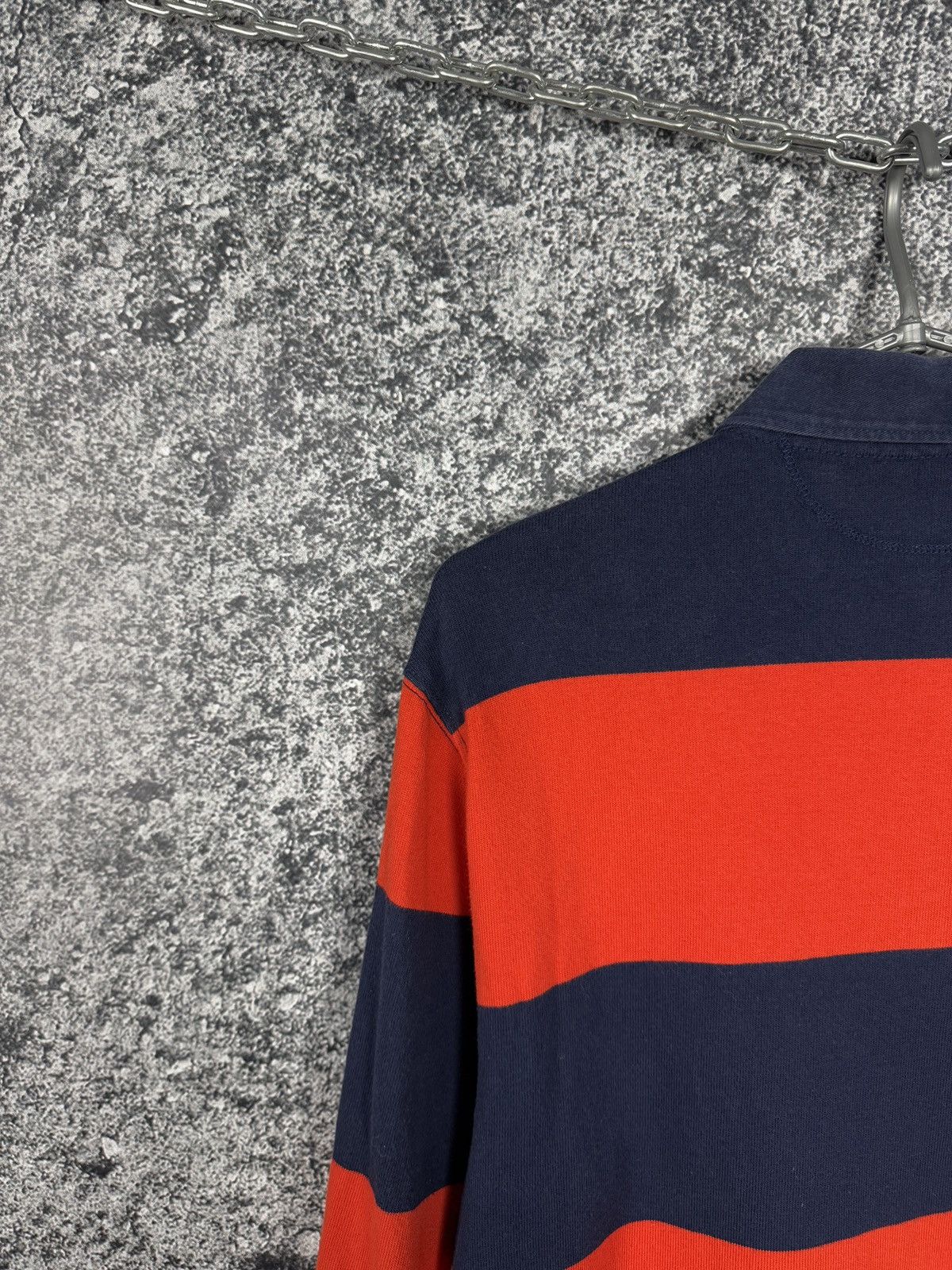 Polo Ralph Lauren Men’s Ralph Lauren Vintage Rugby Shirt Striped Luxury Size M Size US M / EU 48-50 / 2 - 14 Thumbnail