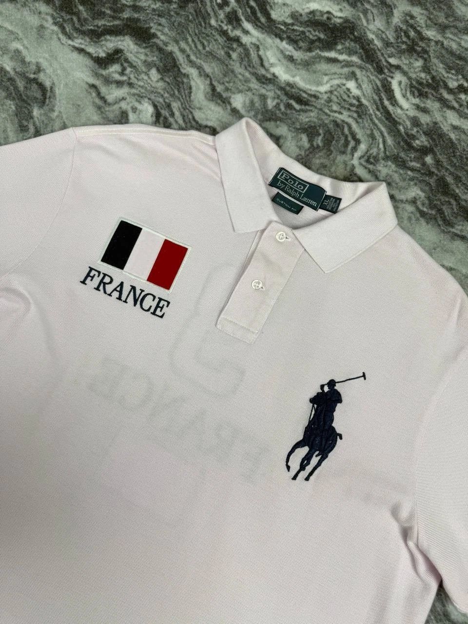Polo Ralph Lauren Vintage Polo Ralph Lauren France Rugby Polo Shirt Pony XL Size US XL / EU 56 / 4 - 2 Thumbnail