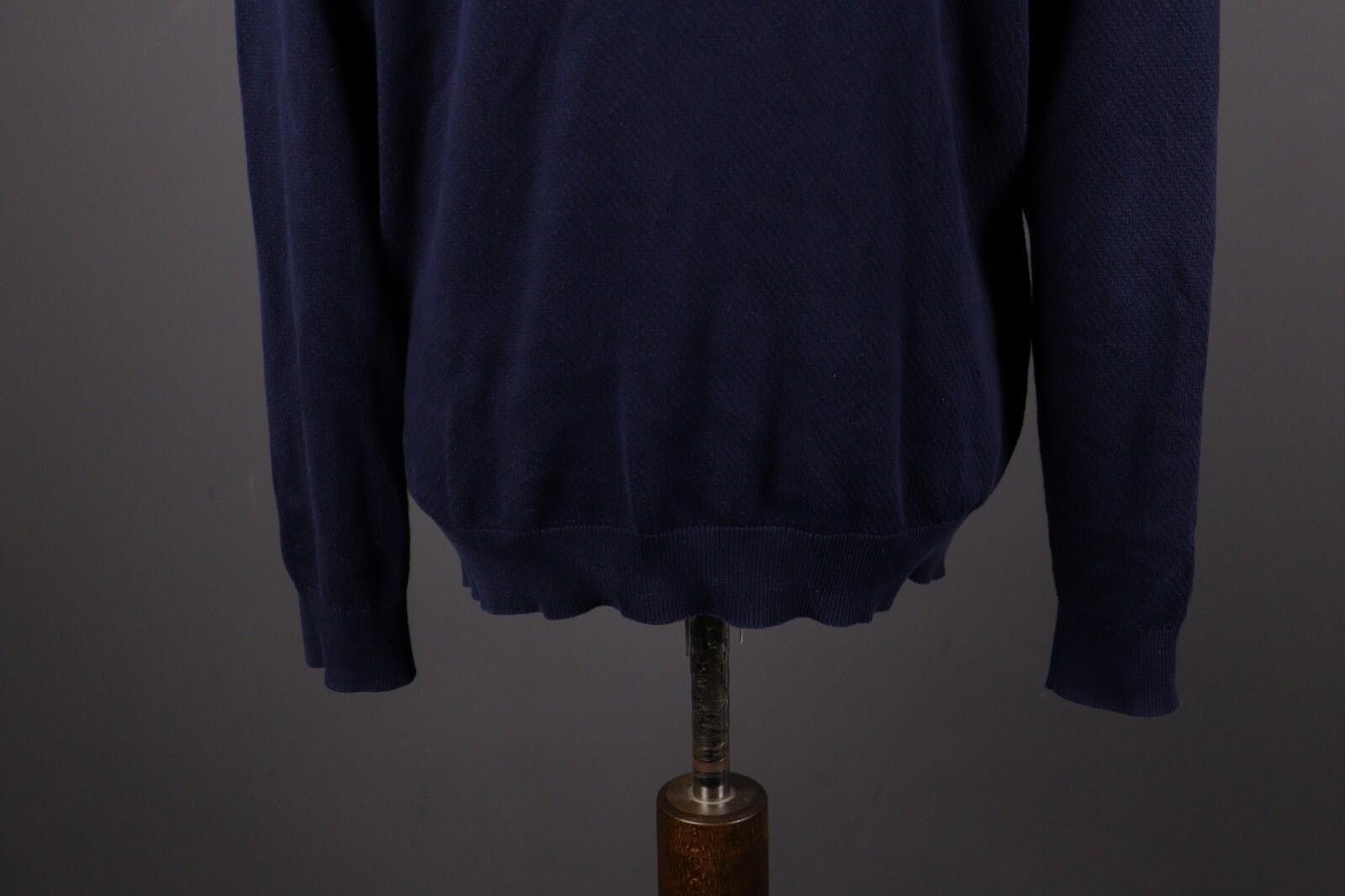 Lacoste Lacoste Blue Cotton Knit Sweater Size FR 6 / US XL Size US XL / EU 56 / 4 - 7 Thumbnail