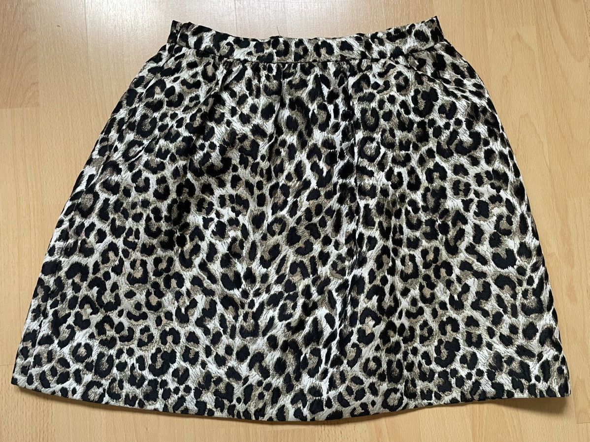 Dior CHRISTIAN DIOR LÉOPARD SKIRT Size 28" / US 6 / IT 42 - 5 Thumbnail