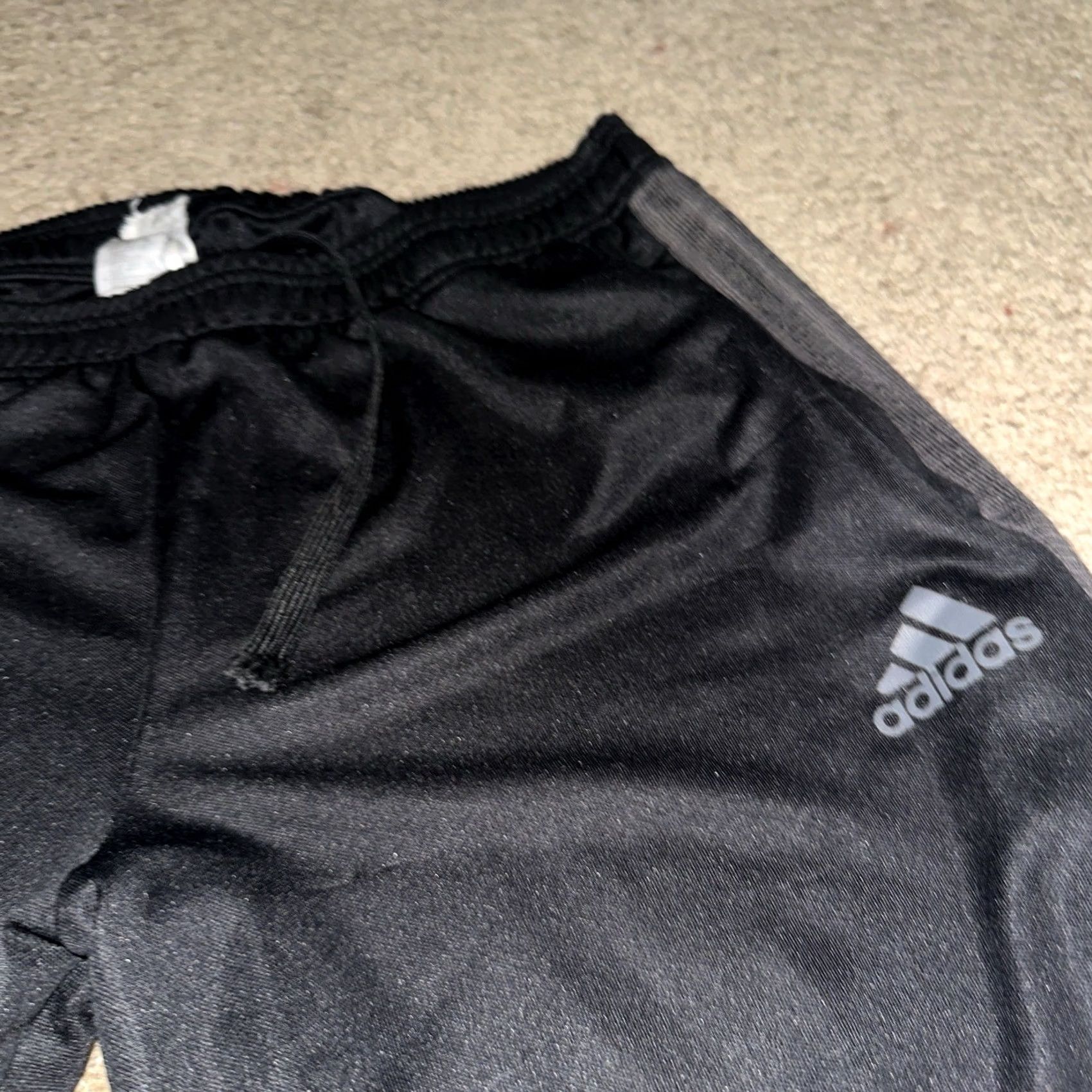 Adidas Adidas Tiro Pants Mens XL Elastic Waist Tapered Ankle Zip Soccer Aeroready Black Size US 36 / EU 52 - 3 Thumbnail