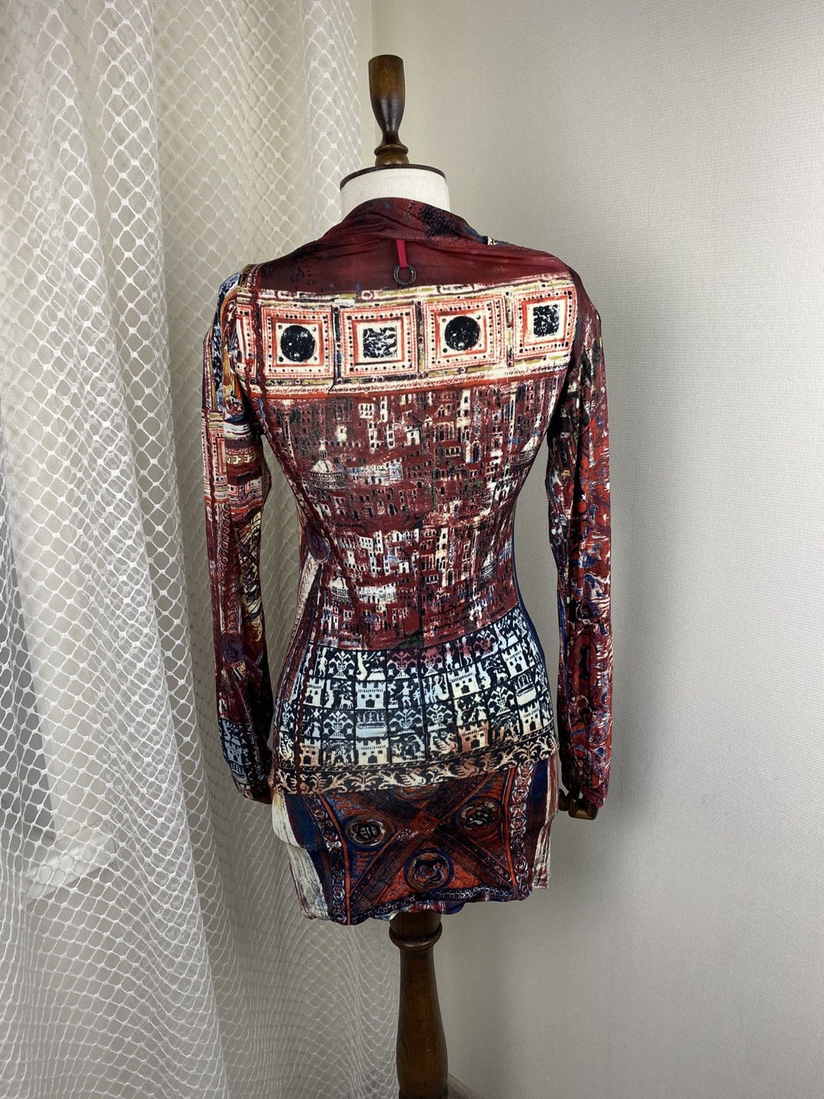 Jean Paul Gaultier × Vintage Save the queen vintage dress like gaultier Size L / US 10 / IT 46 - 3 Thumbnail