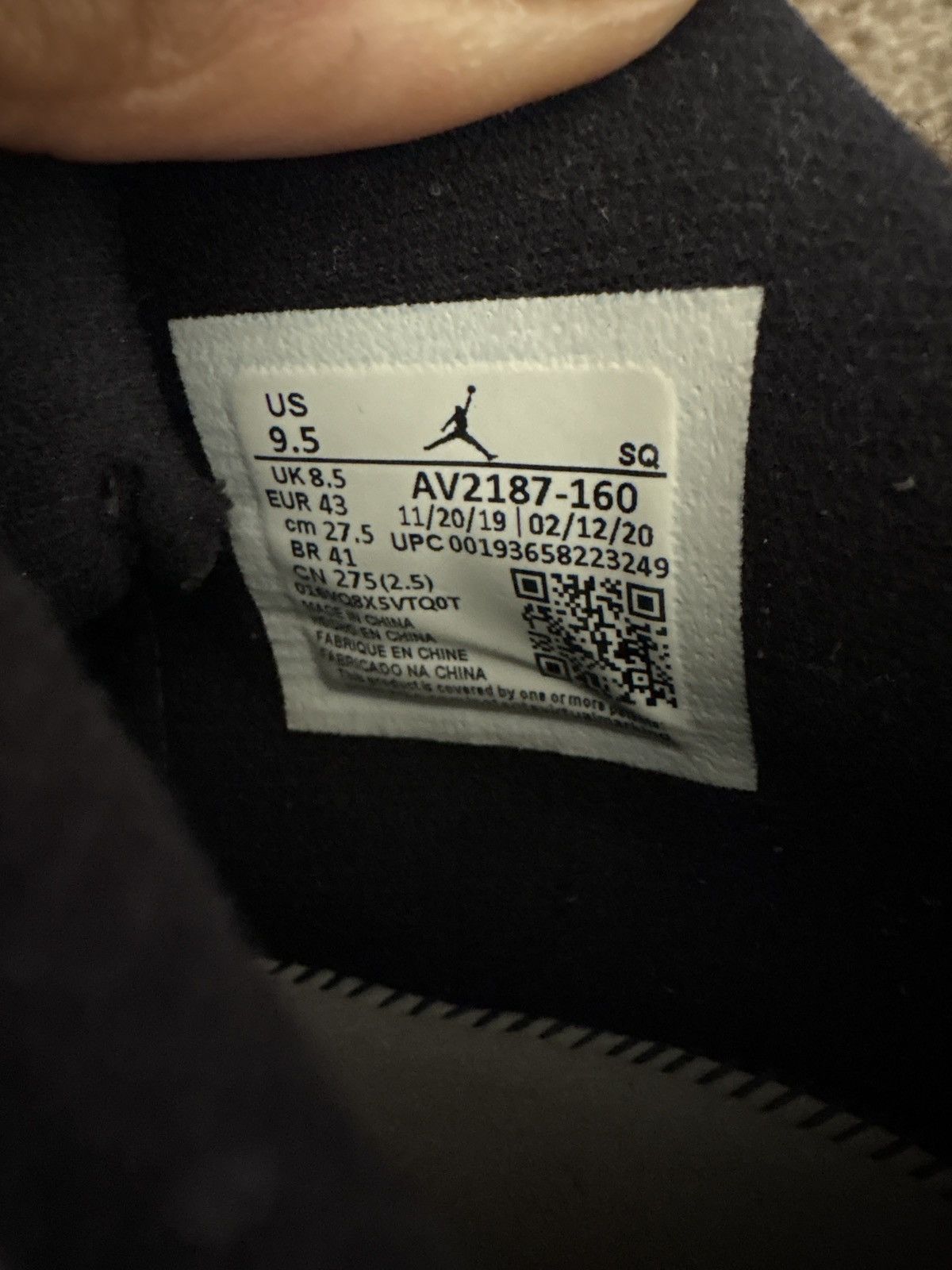 Jordan Brand Jordan 11 Low Concord Bred Size US 9.5 / EU 42-43 - 10 Thumbnail